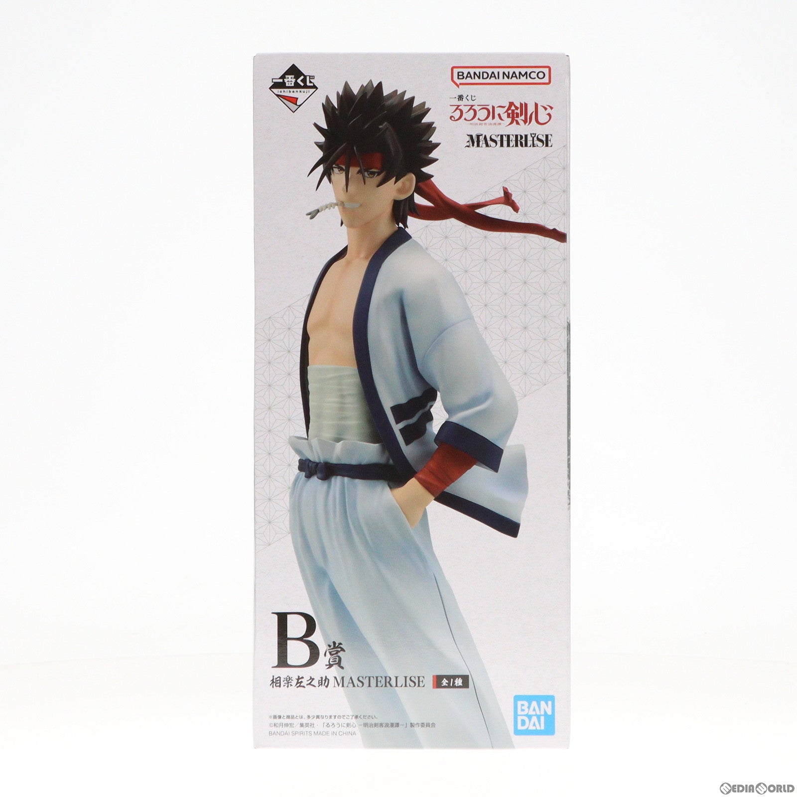 【中古即納】[FIG] B賞 相楽左之助(さがらさのすけ) MASTERLISE 一番くじ るろうに剣心 -明治剣客浪漫譚- フィギュア プライズ バンダイスピリッツ(20240210)