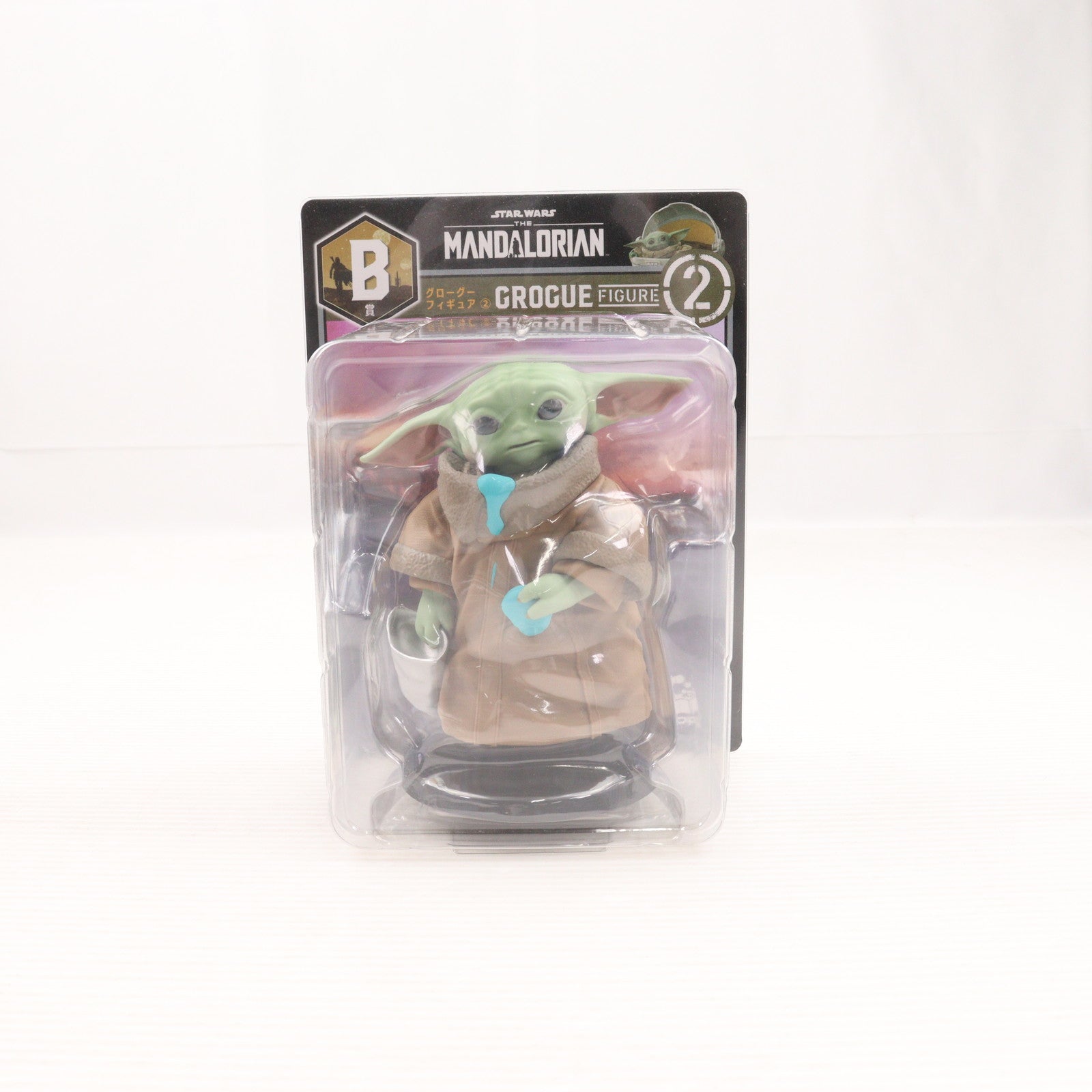 【中古即納】[FIG] B賞 グローグー/ブルーマカロン Happyくじ スター・ウォーズ『マンダロリアン』 STAR WARS フィギュア プライズ サニーサイドアップ(20240504)