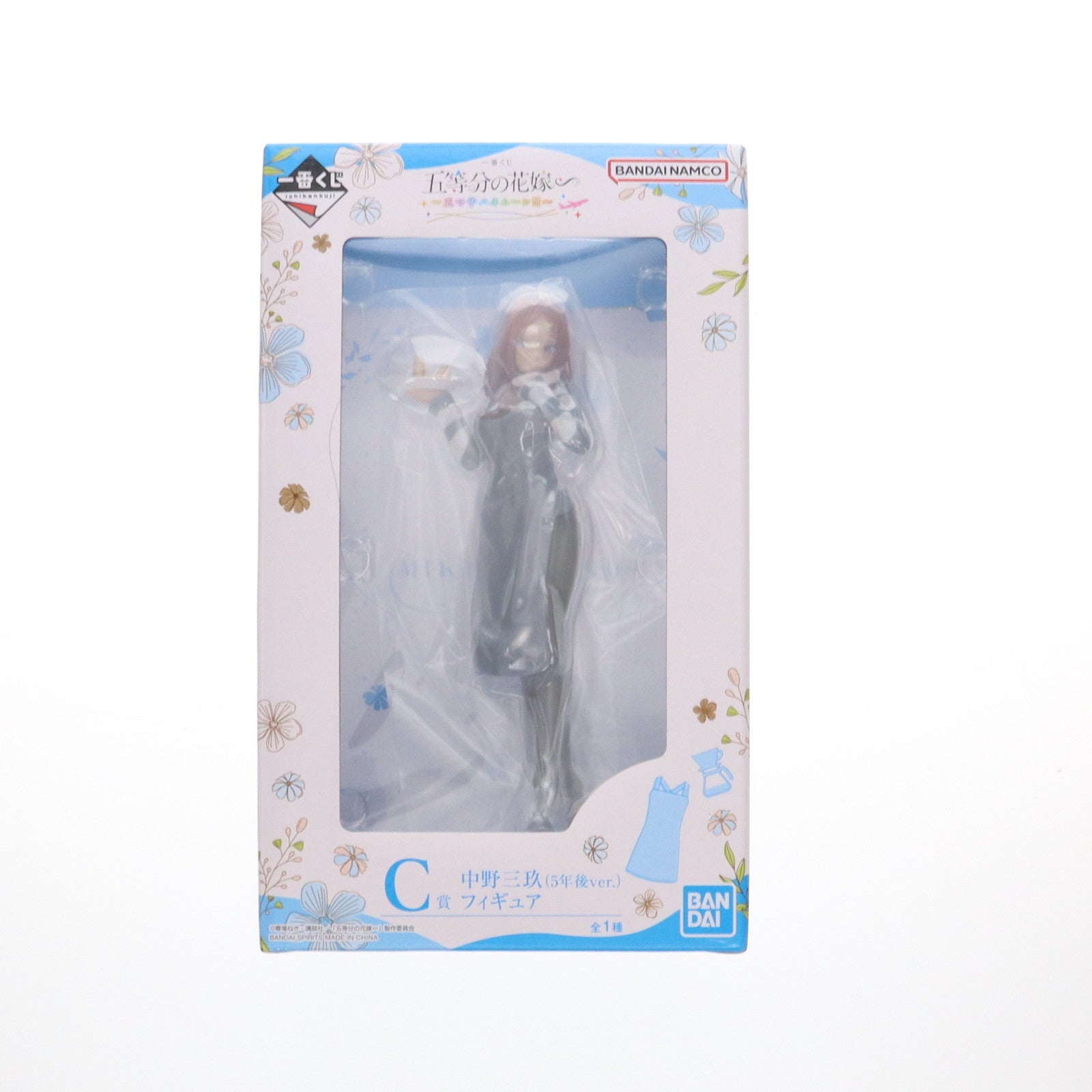 【中古即納】[FIG] C賞 中野三玖(なかのみく)(5年後ver.) 一番くじ 五等分の花嫁∽ ～五つ子ハネムーン!!～ フィギュア プライズ バンダイスピリッツ(20240719)