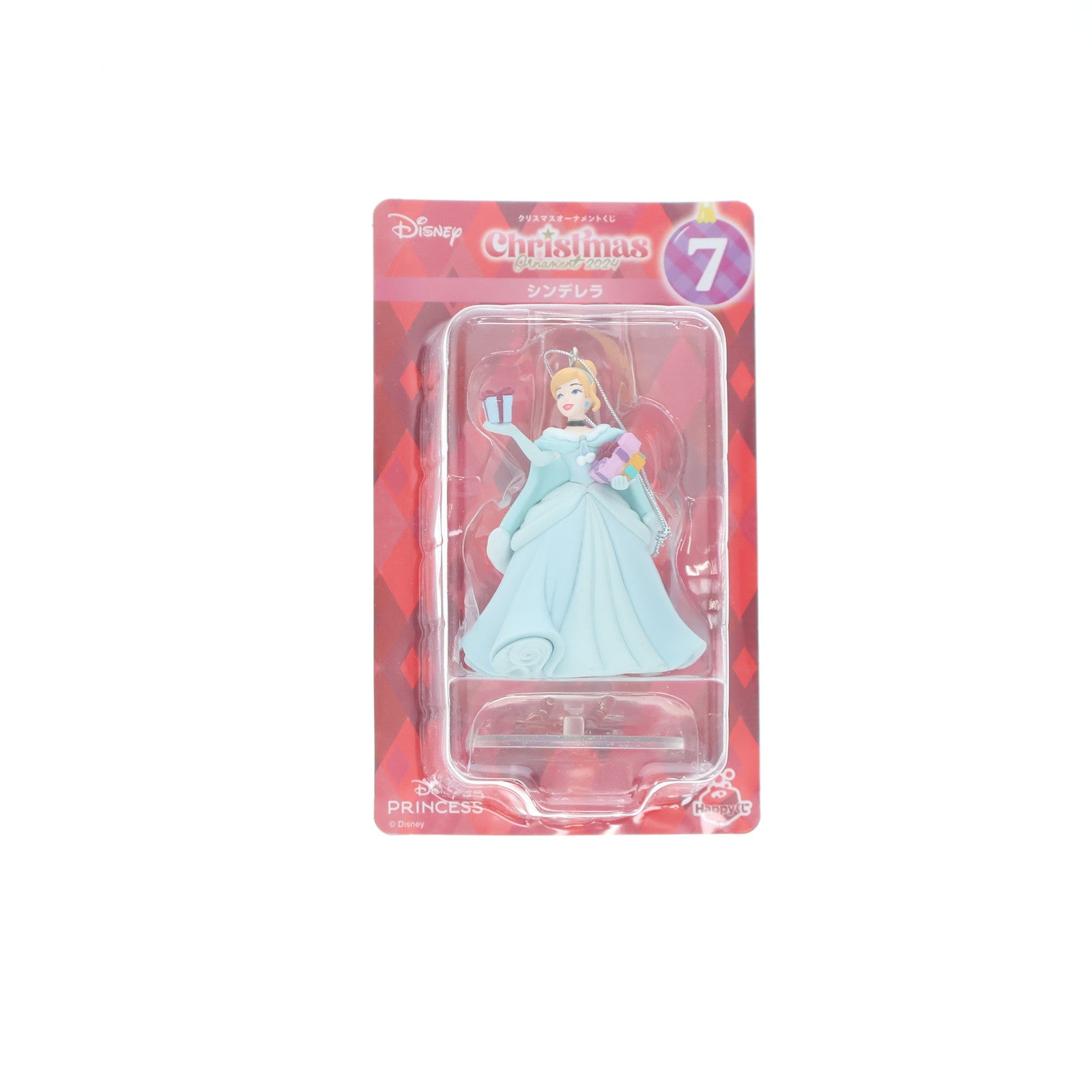 【中古即納】[FIG] フィギュアオーナメント賞 シンデレラ Happyくじ ディズニー クリスマスオーナメントくじ2024 プライズ サニーサイドアップ(20241109)