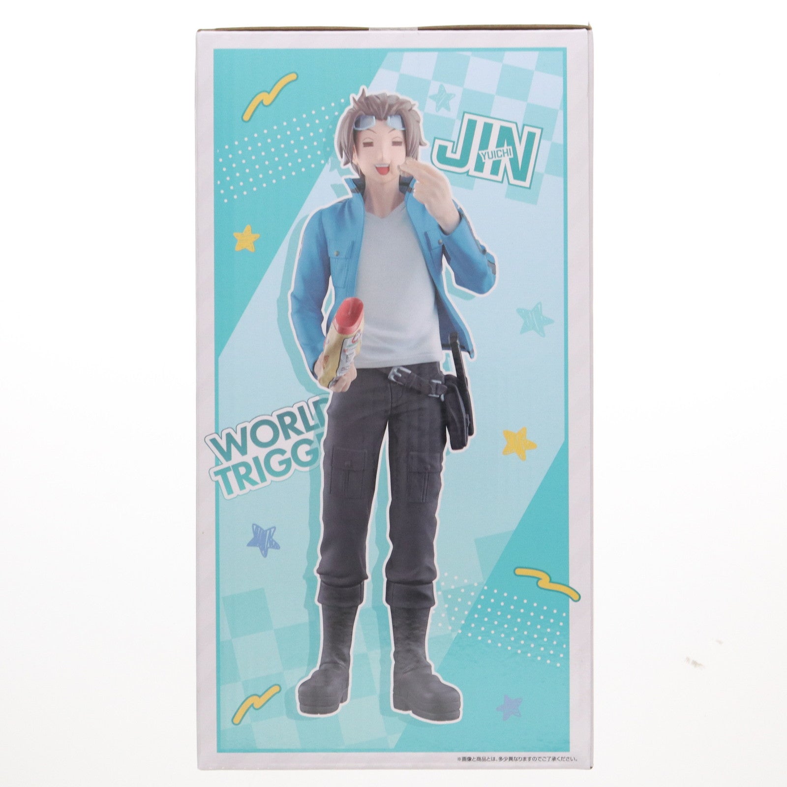 【中古即納】[FIG] ラストワン賞 迅悠一(じんゆういち) -あげせん食う～ver.- 一番くじ ワールドトリガー -仲間と紡ぐ、未来へ続く道- フィギュア プライズ バンダイスピリッツ(20250412)