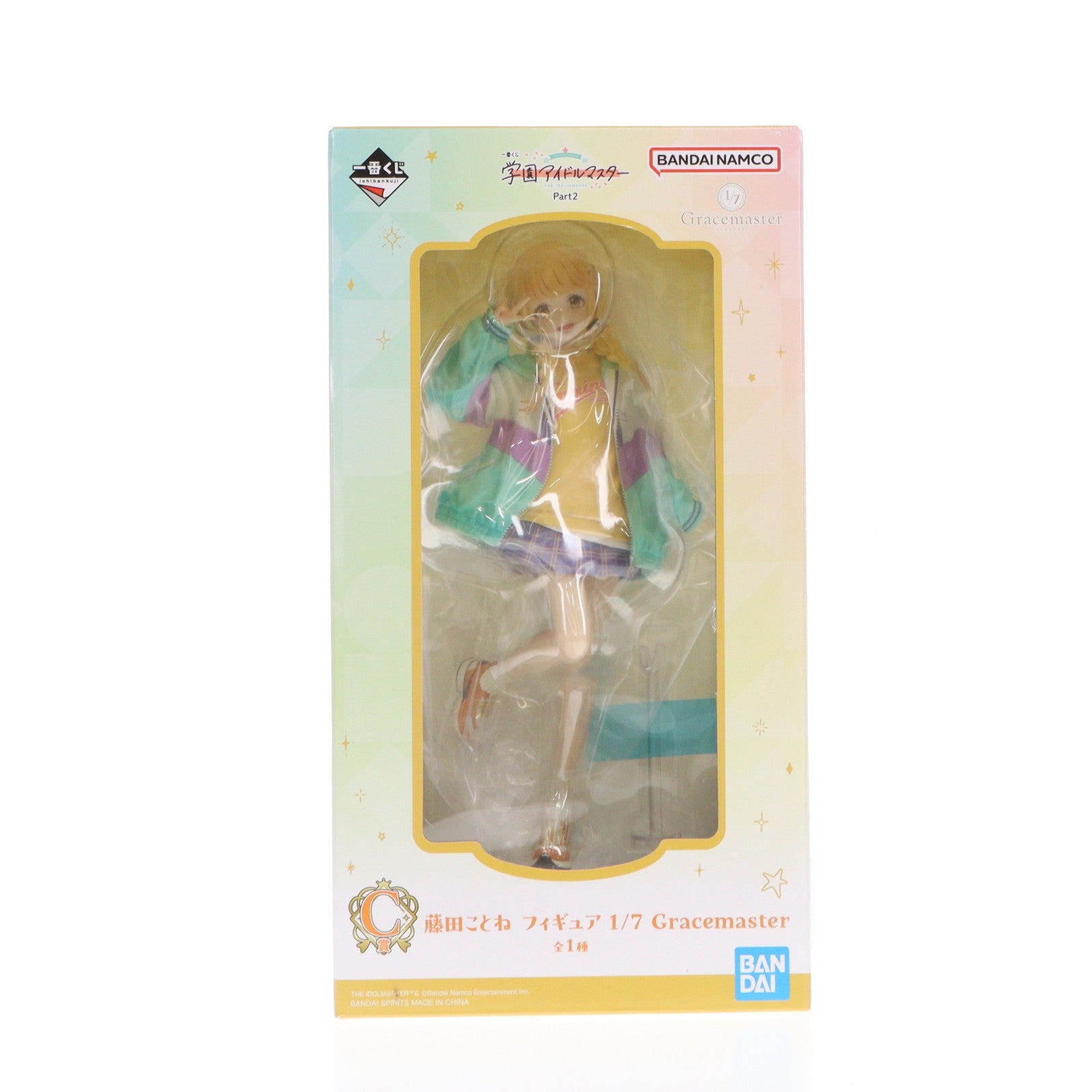 【中古即納】[FIG] C賞 藤田ことね(ふじたことね) フィギュア 1/7 Gracemaster 一番くじ 学園アイドルマスター Part2 プライズ バンダイスピリッツ(20250620)