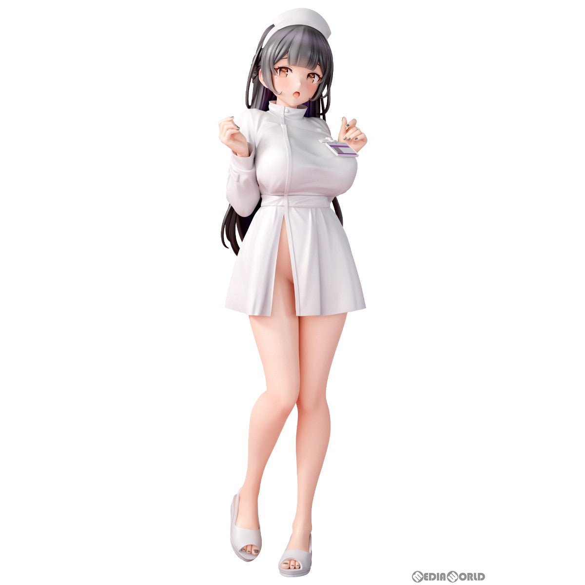 【新品即納】[FIG] ポップキュン イラスト「ナースさん」 バンソウコウver. 1/4 完成品 フィギュア B´full FOTS JAPAN(ビーフルフォトスジャパン) (20231130)