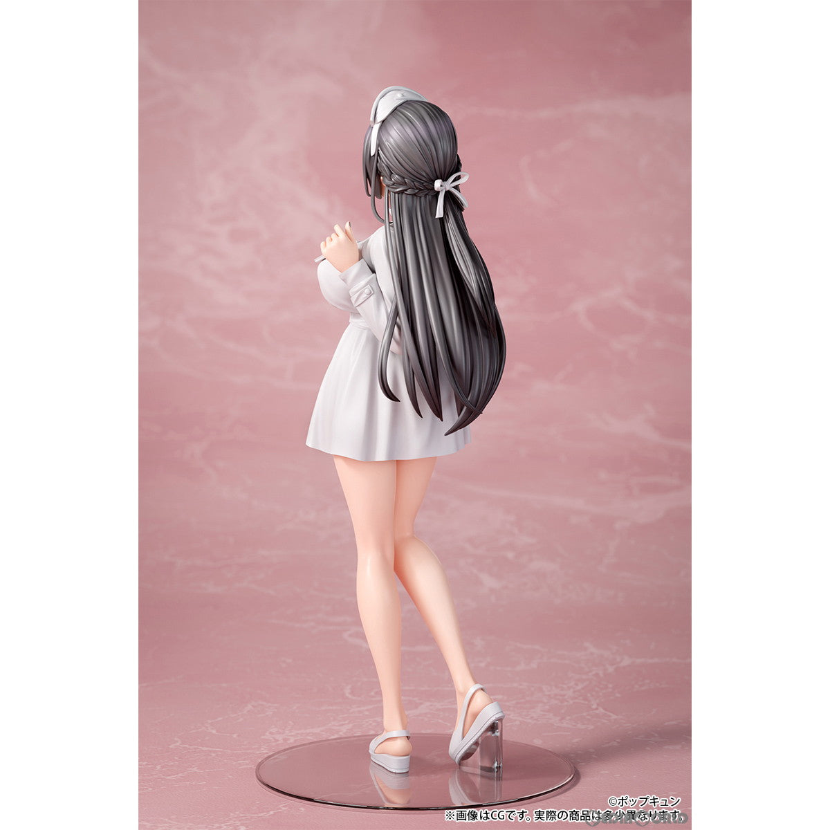 【新品即納】[FIG] ポップキュン イラスト「ナースさん」 バンソウコウver. 1/4 完成品 フィギュア B´full FOTS JAPAN(ビーフルフォトスジャパン) (20231130)