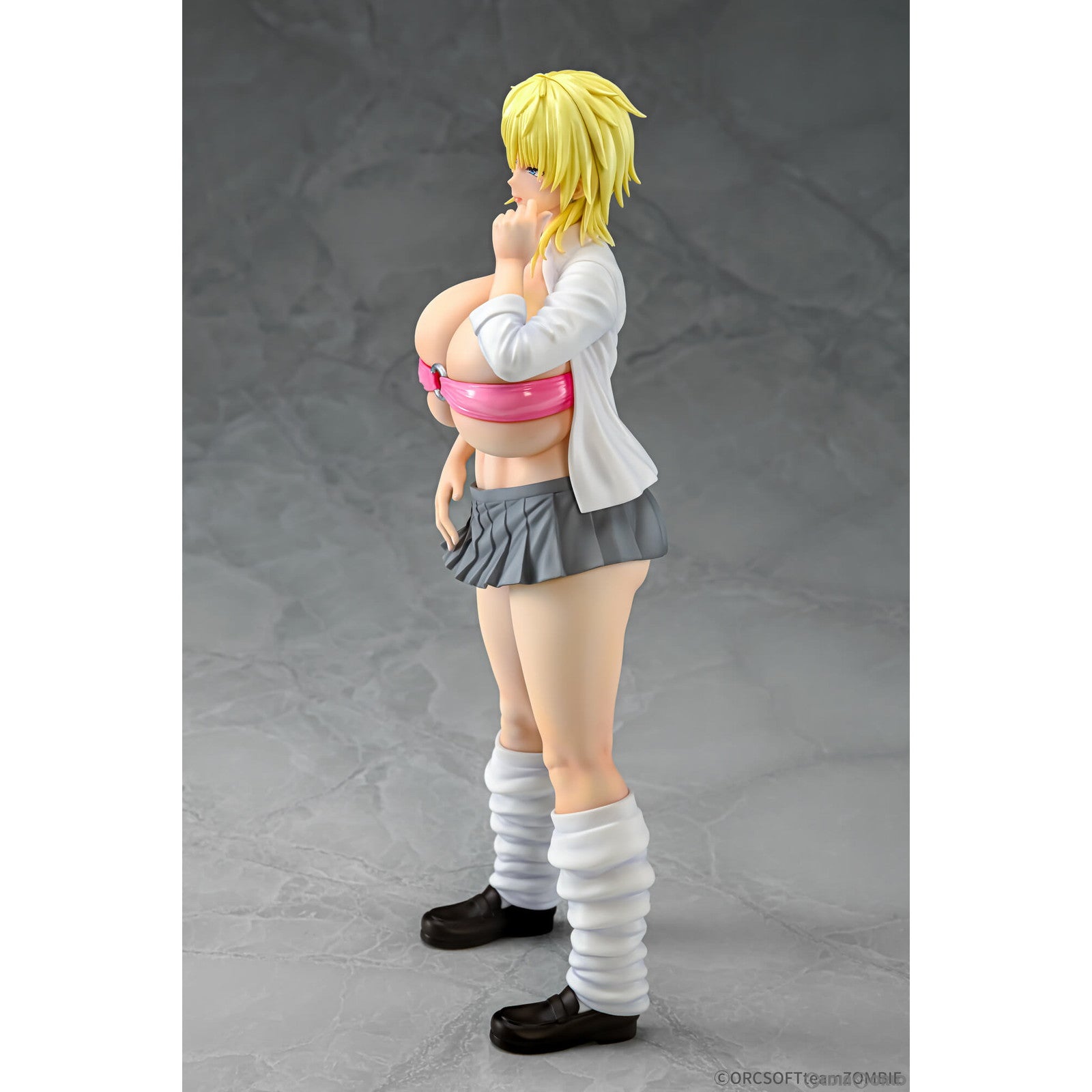 【新品即納】[FIG]聖ヤリマン学園 れい 白ギャルver. 聖ヤリマン学園パコパコ日記2021 1/6 完成品 フィギュア Q-six(キューシックス)(20240511)