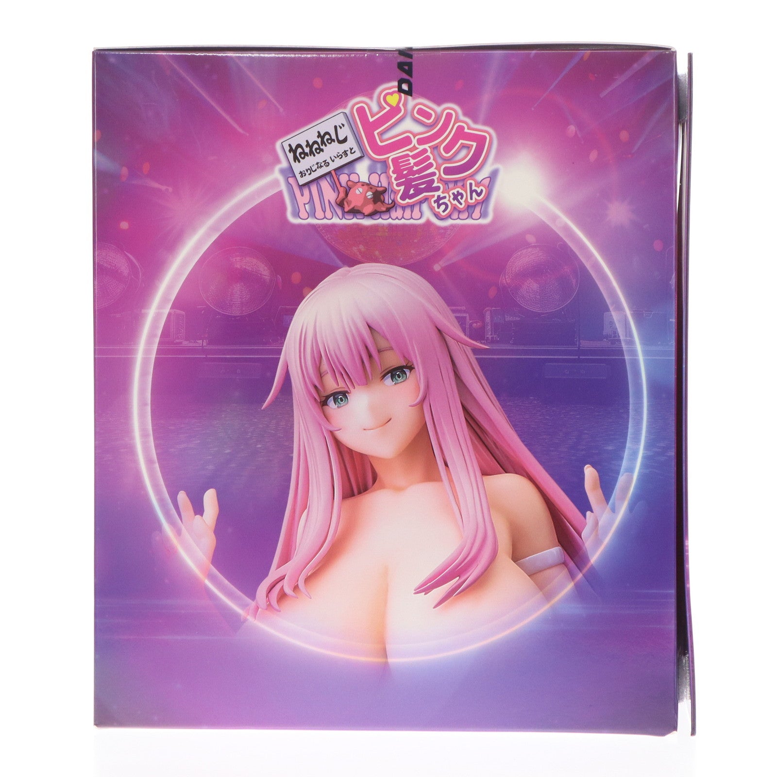 【新品即納】[FIG]ねねねじオリジナルイラスト ピンク髪ちゃん 1/5.5 完成品 フィギュア ダイキ工業(20240608)