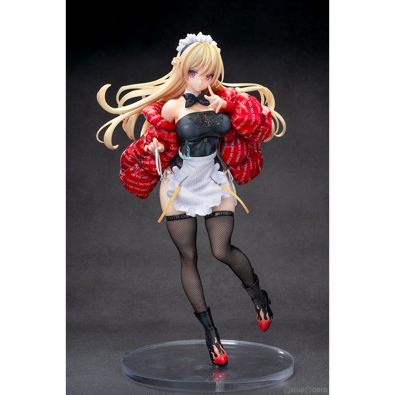 【中古即納】[FIG] アクリルスタンド&ポストカード付属 リナ illustration by saitom 1/6 完成品 フィギュア(AX-1178) SkyTube(スカイチューブ)(20240331)