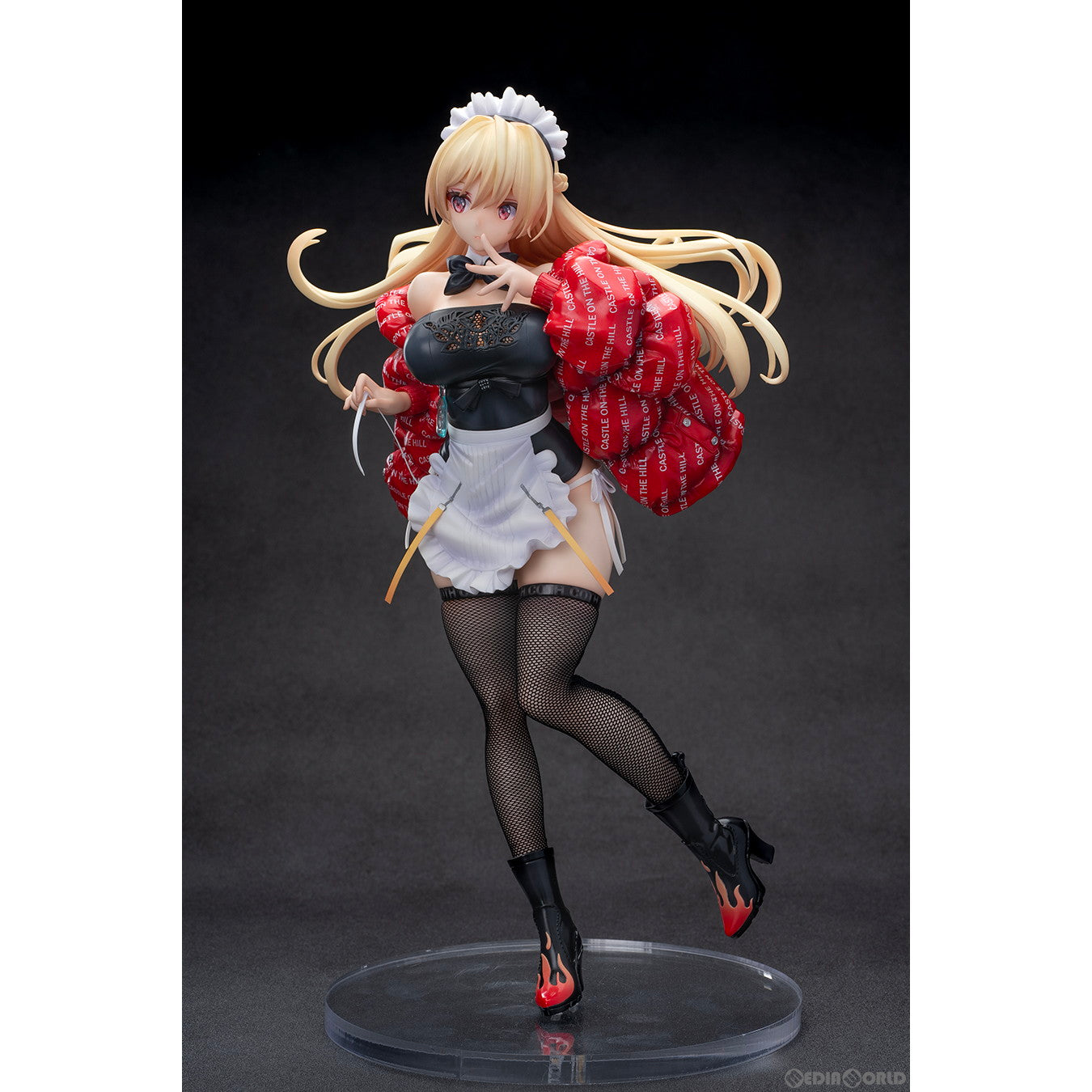 【中古即納】[FIG] アクリルスタンド&ポストカード付属 リナ illustration by saitom 1/6 完成品 フィギュア(AX-1178) SkyTube(スカイチューブ)(20240331)
