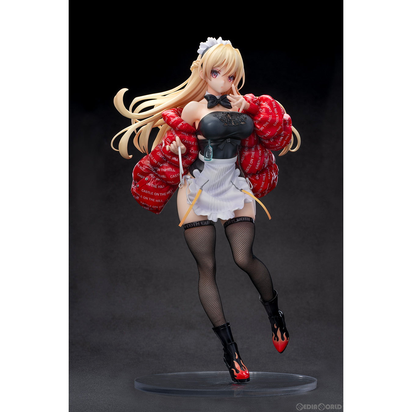 【中古即納】[FIG] アクリルスタンド&ポストカード付属 リナ illustration by saitom 1/6 完成品 フィギュア(AX-1178) SkyTube(スカイチューブ)(20240331)
