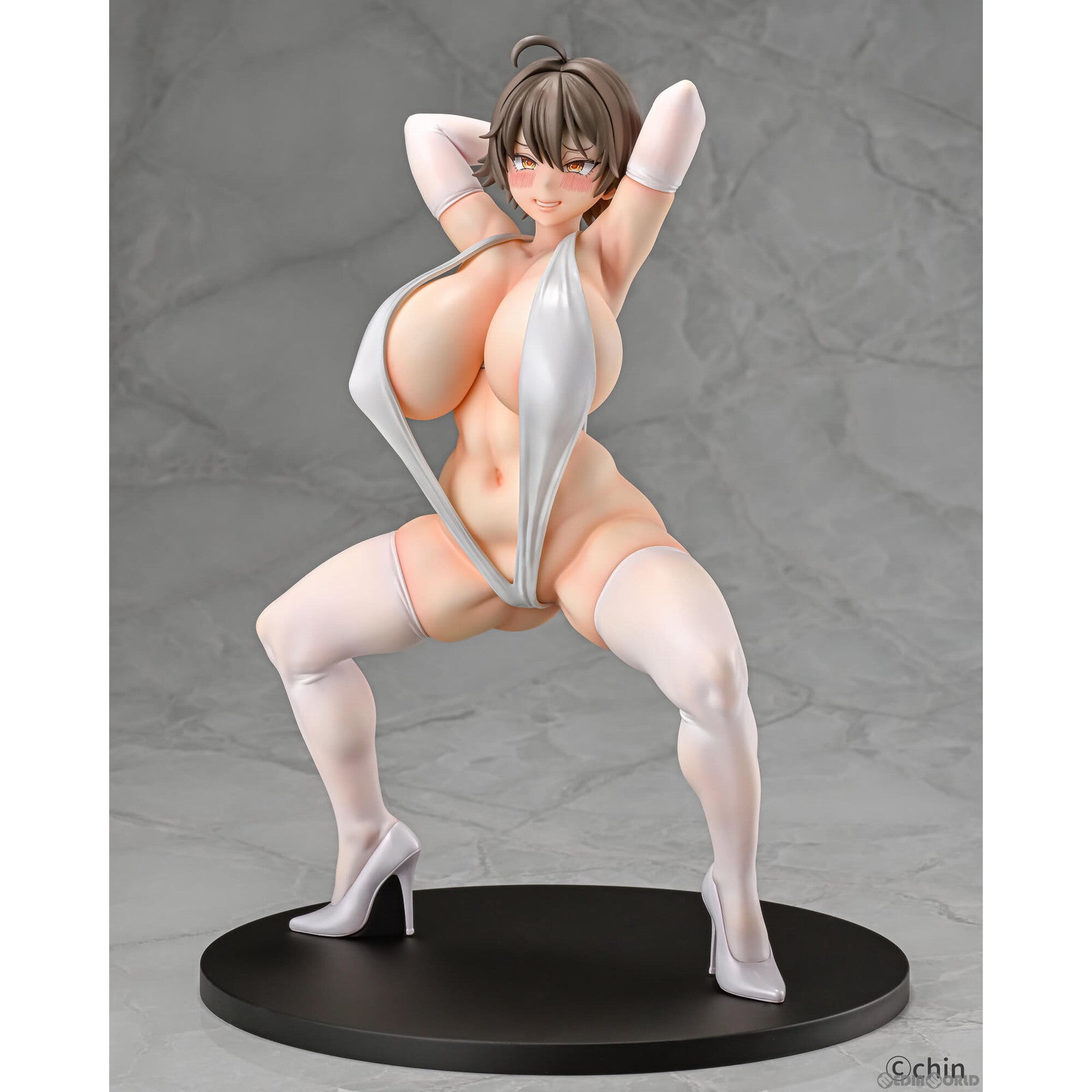 【中古即納】[FIG] 小野宮美賢(おのみやみさと) 美白ver. 俺のこと大好きな後輩が陸部のコーチにヤられてた件 1/5 完成品 フィギュア Q-six(キューシックス)(20240621)