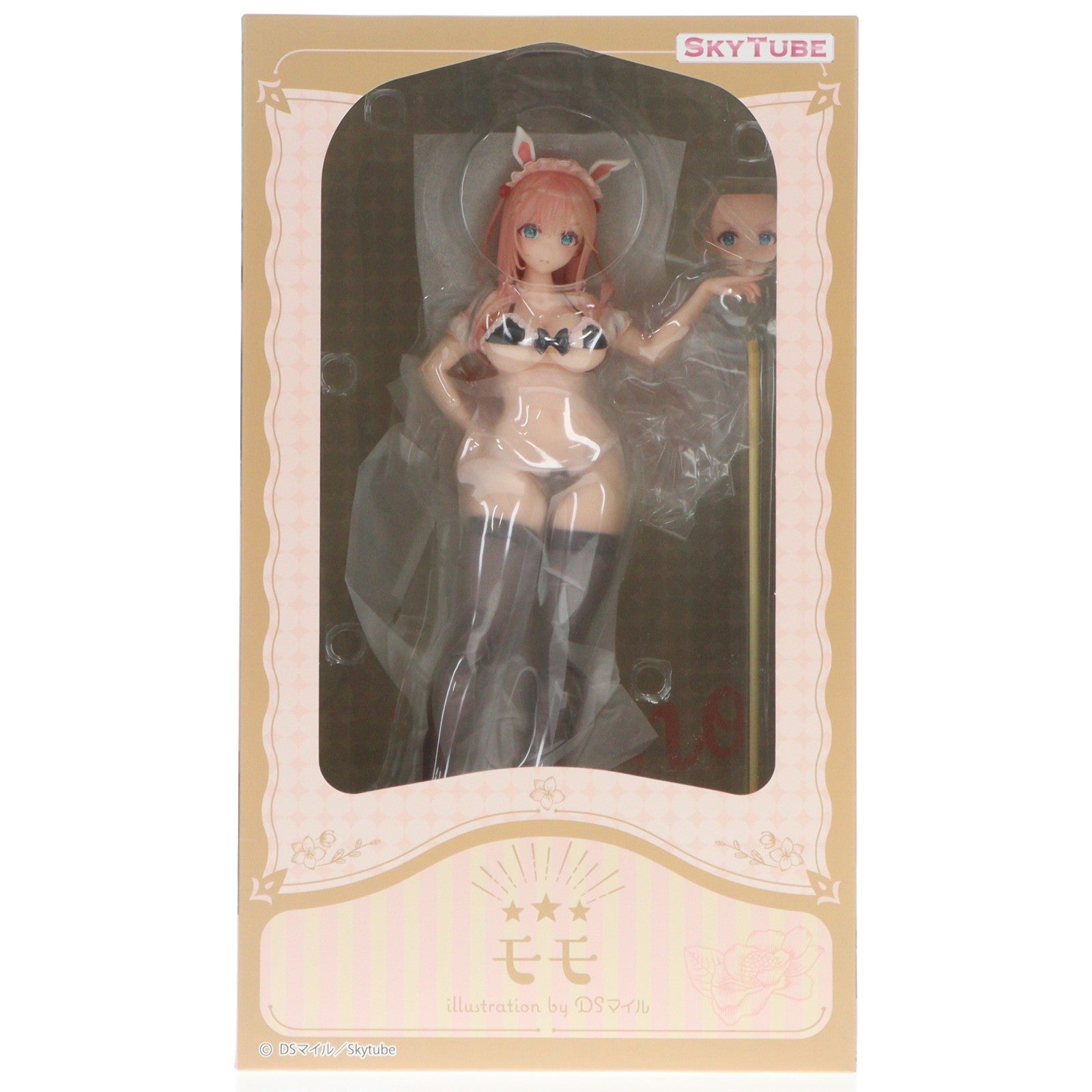 【中古即納】[FIG] ポストカード2枚付属 モモ illustration by DSマイル 1/6 完成品 フィギュア(AX-1141) SkyTube(スカイチューブ)(20240728)