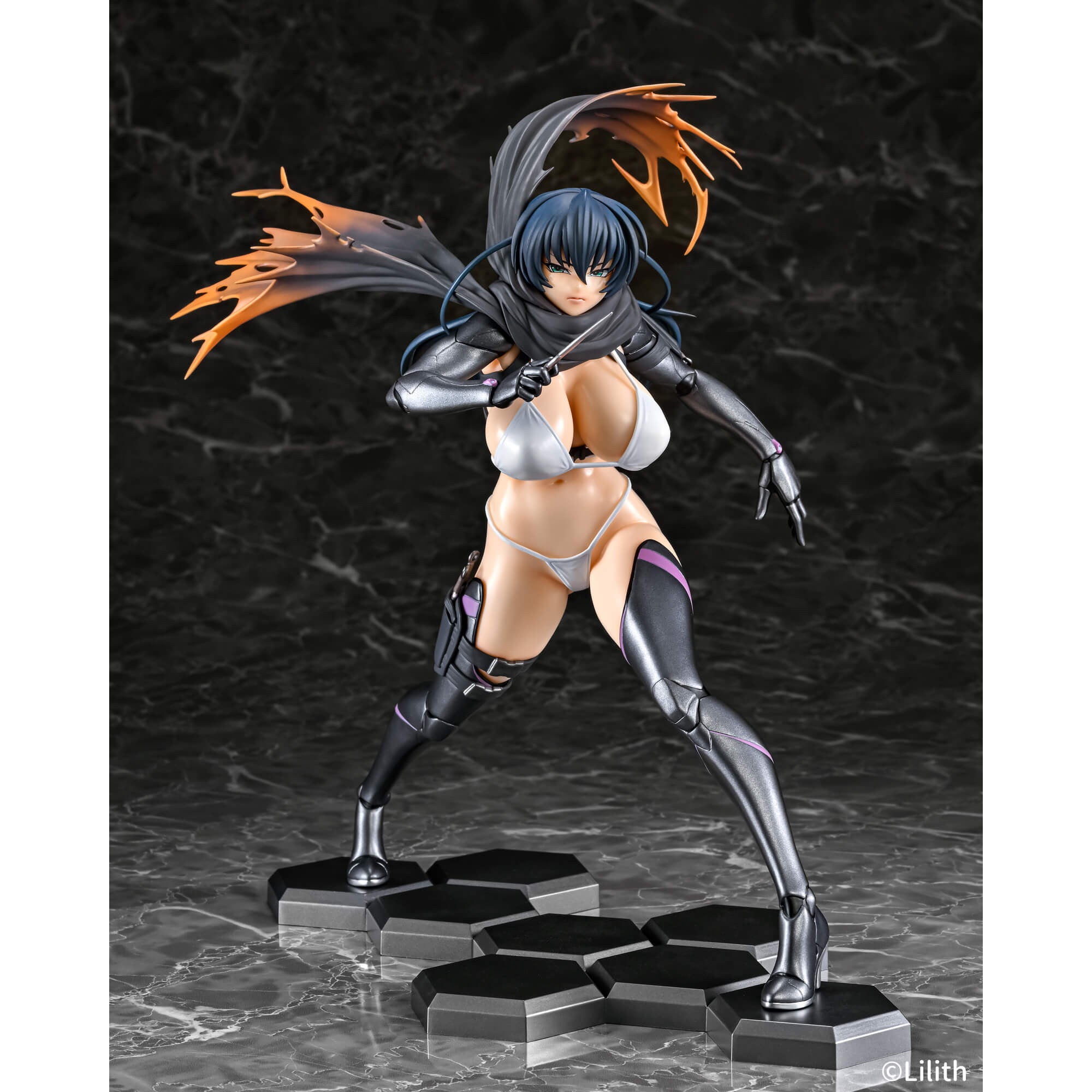 【中古即納】[FIG] クローンアサギ プレミアムVer. 対魔忍RPGX 1/6 完成品 フィギュア Q-six(キューシックス)(20231130)