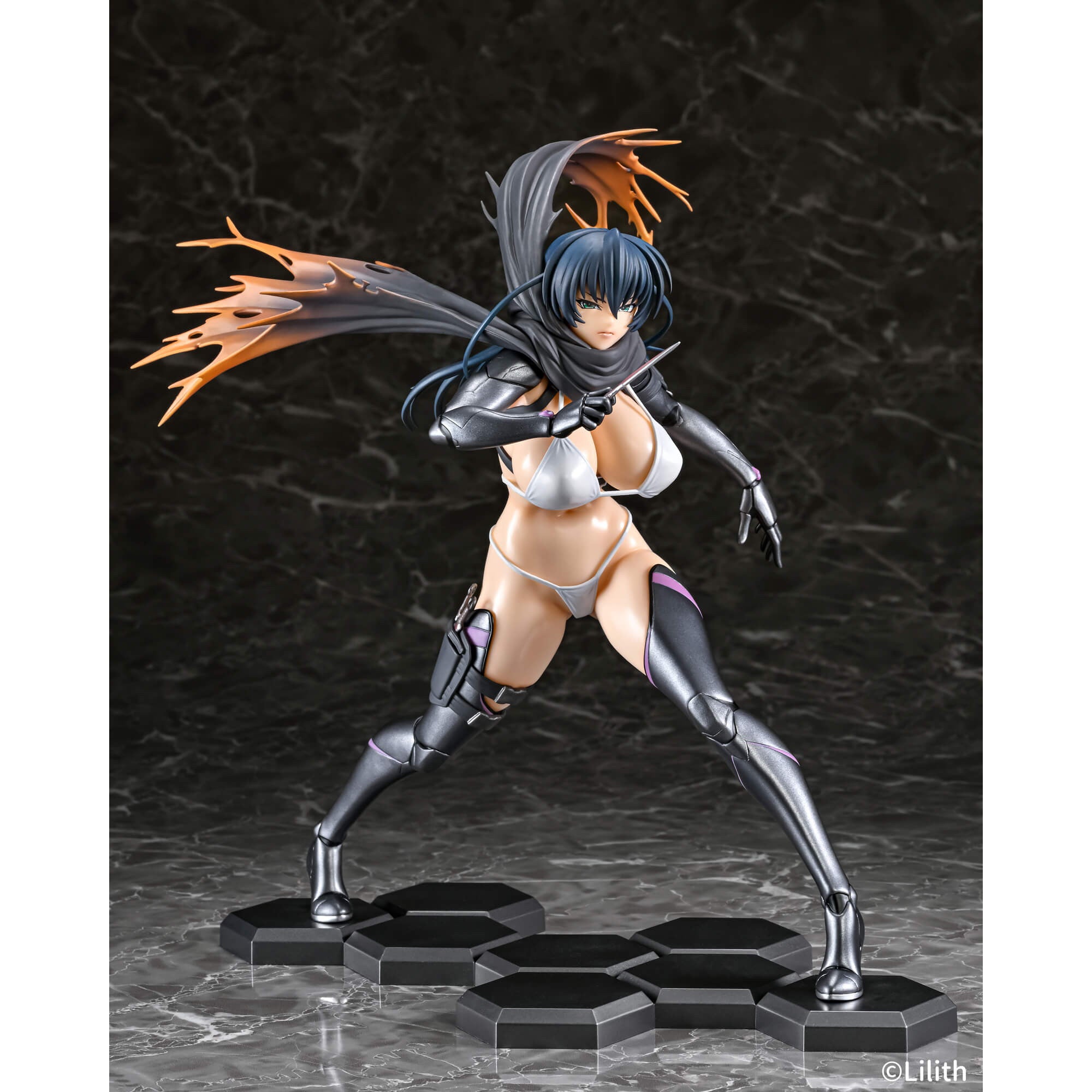 【中古即納】[FIG] クローンアサギ プレミアムVer. 対魔忍RPGX 1/6 完成品 フィギュア Q-six(キューシックス)(20231130)