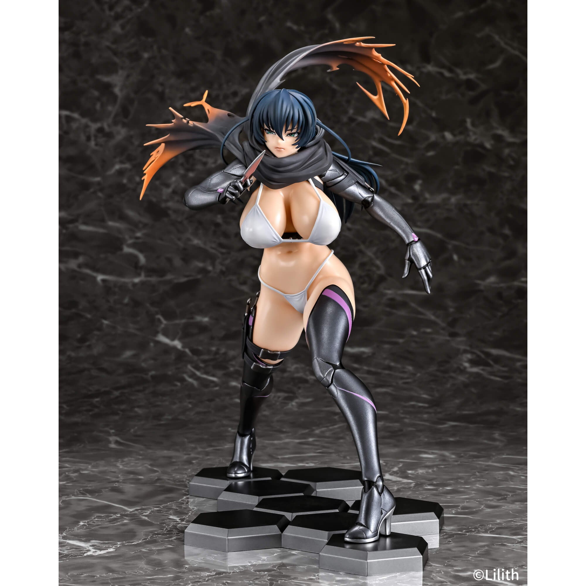 【中古即納】[FIG] クローンアサギ プレミアムVer. 対魔忍RPGX 1/6 完成品 フィギュア Q-six(キューシックス)(20231130)