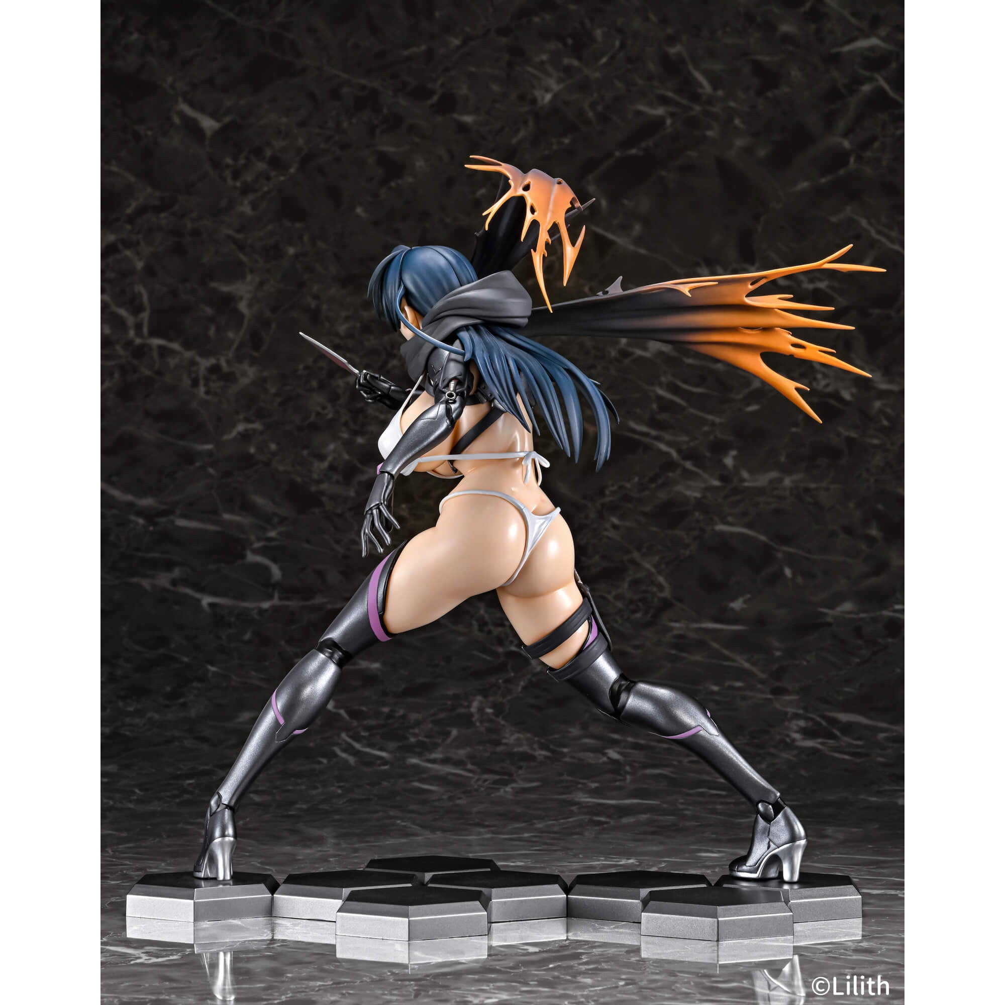 【中古即納】[FIG] クローンアサギ プレミアムVer. 対魔忍RPGX 1/6 完成品 フィギュア Q-six(キューシックス)(20231130)