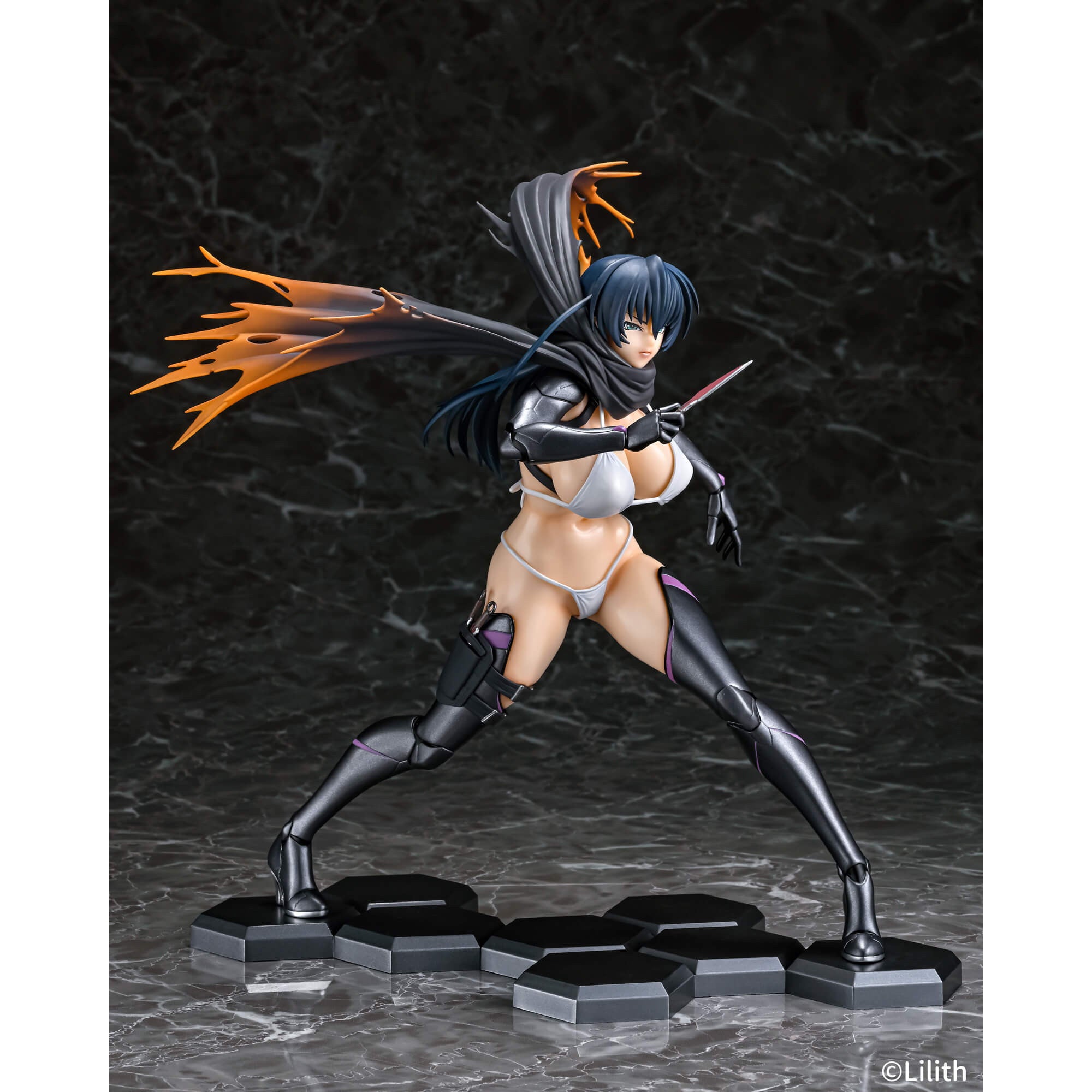 【中古即納】[FIG] クローンアサギ プレミアムVer. 対魔忍RPGX 1/6 完成品 フィギュア Q-six(キューシックス)(20231130)
