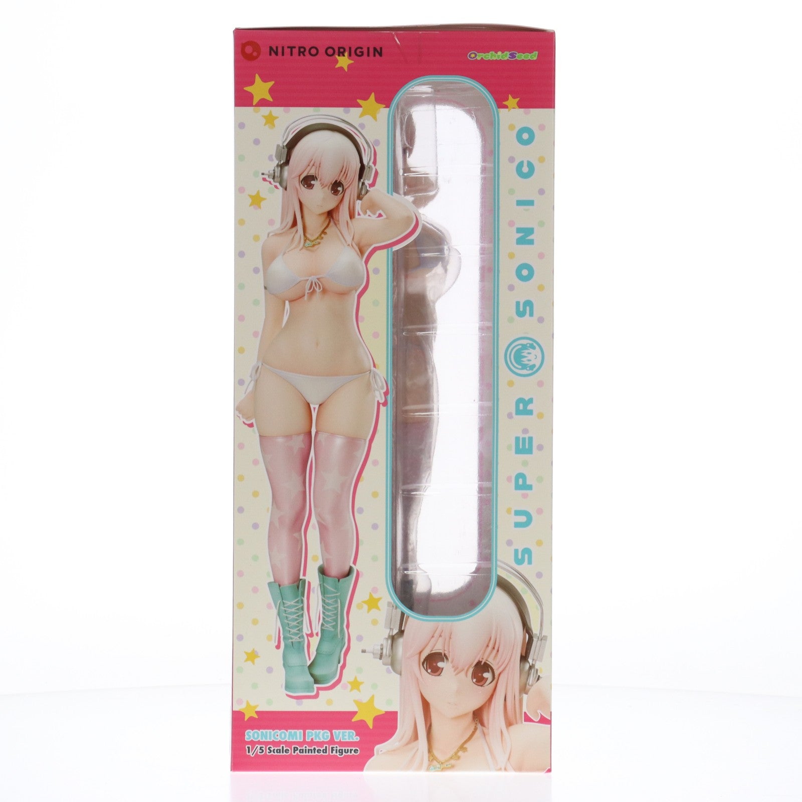 【中古即納】[FIG] (再販) すーぱーそに子 ソニコミパッケージver. 1/5 完成品 フィギュア(PVC336) オーキッドシード(20240630)