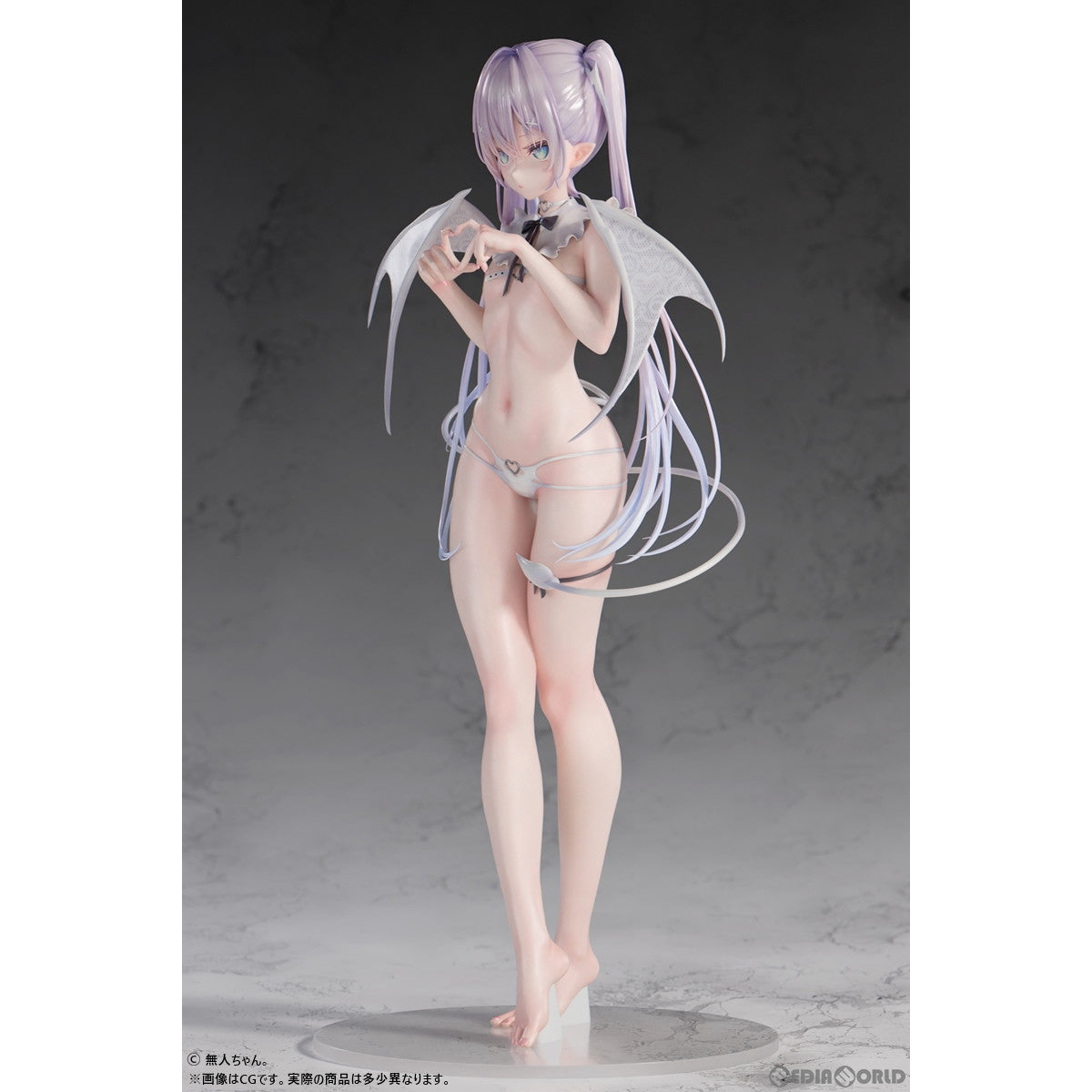 【新品即納】[FIG] 無人ちゃん。「白い悪魔ちゃん。」 1/5 完成品 フィギュア B´full FOTS JAPAN(ビーフルフォトスジャパン)(20250430)