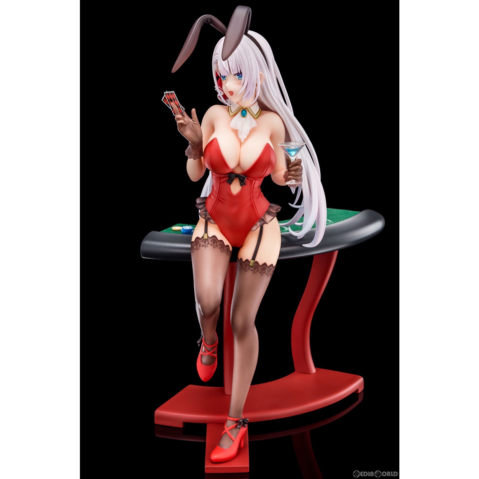 【新品即納】[FIG] リーセリア・レイ・クリスタリア 深紅のバニーフィギュアwithぺろりシステム 聖剣学院の魔剣使い 1/6 完成品 フィギュア 日本コロムビア(20240831)
