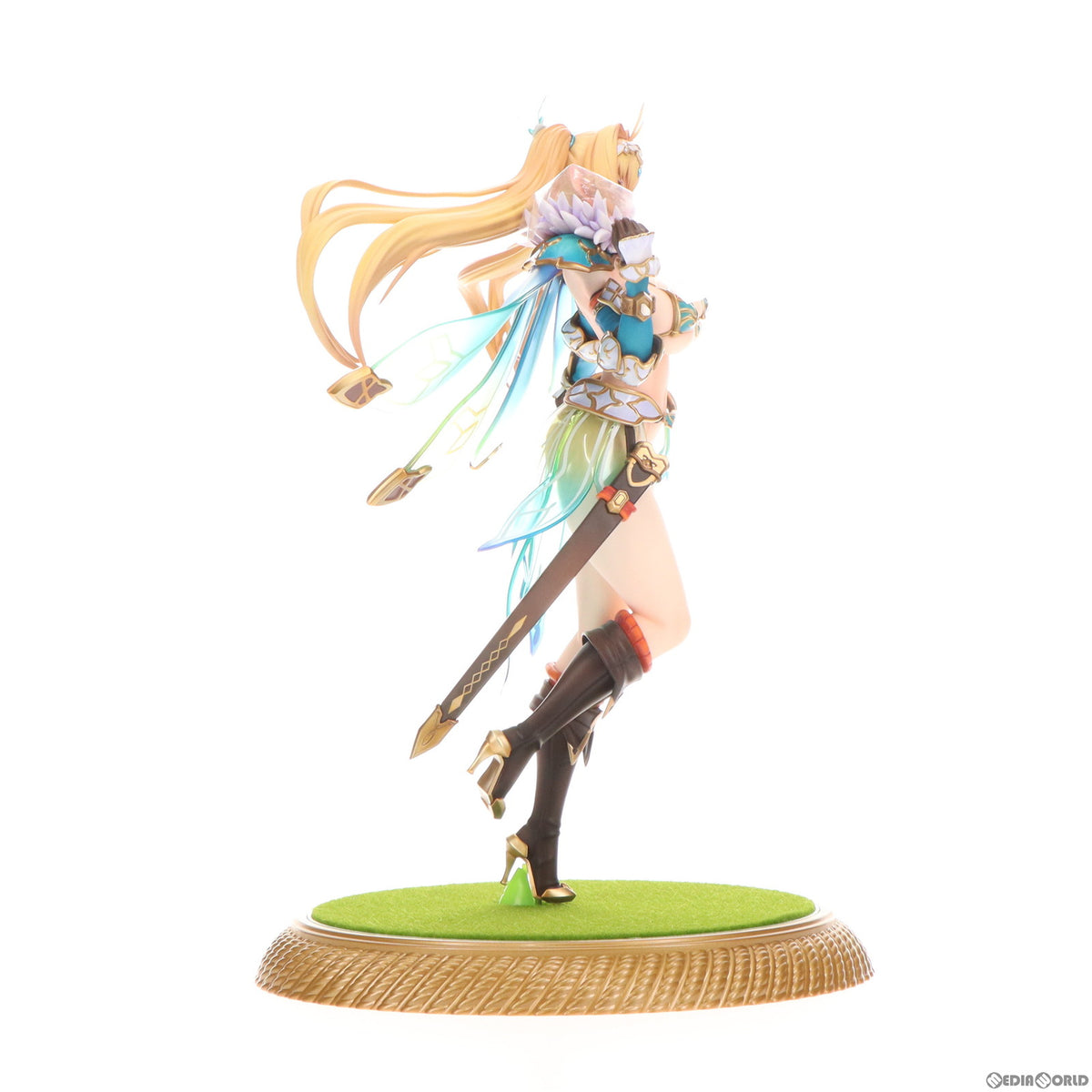 【中古即納】[FIG] あみあみ限定特典4種付属 エルフ村 第12村人 ルルーニャ アンテナショップ限定版 1/6 完成品 フィギュア ヴェルテクス(20240131)