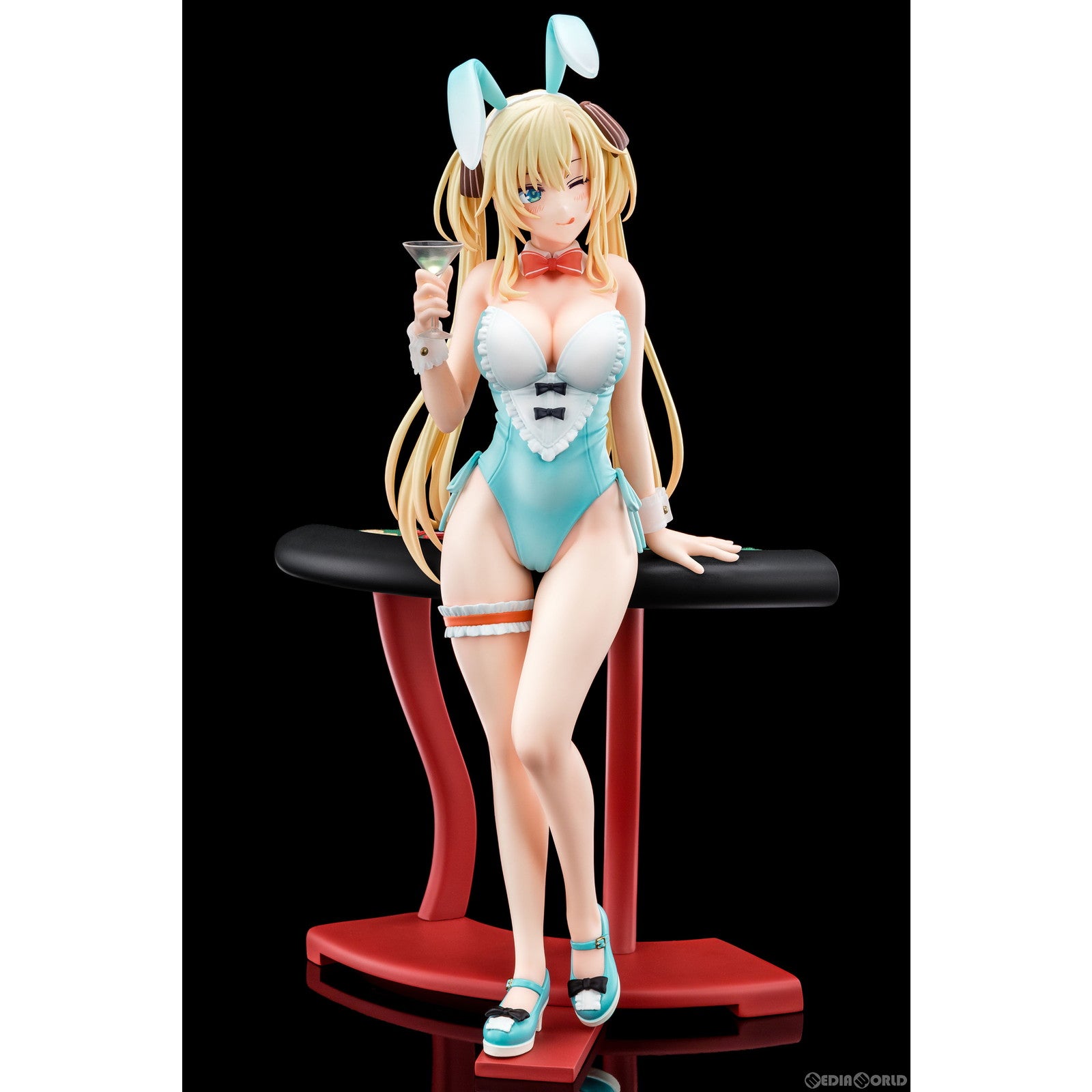 【新品即納】[FIG] レギーナ・メルセデス 秘色のバニーフィギュアwithぺろりシステム 聖剣学院の魔剣使い 1/6 完成品 フィギュア 日本コロムビア(20241031)