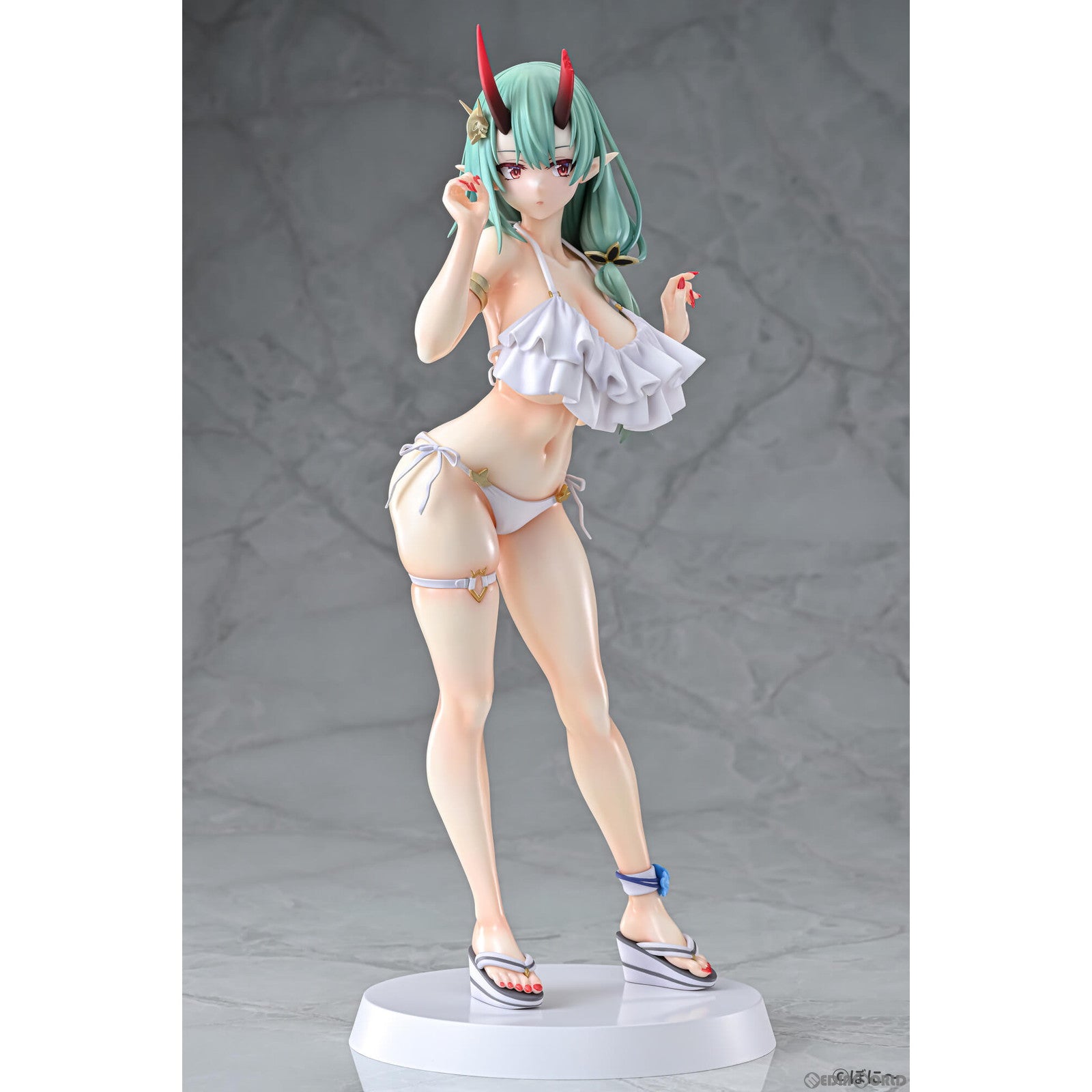 【中古即納】[FIG] 暁璃(あかり)ちゃん 艶ver. 一夜ちゃんの受難 1/6 完成品 フィギュア Q-six(キューシックス)(20241031)