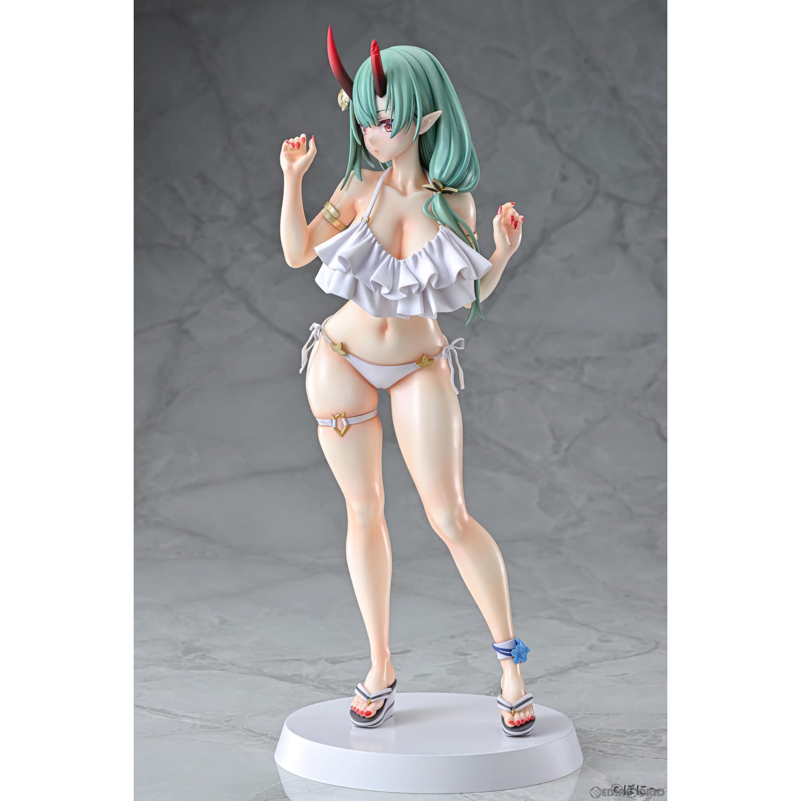 【中古即納】[FIG] 暁璃(あかり)ちゃん 艶ver. 一夜ちゃんの受難 1/6 完成品 フィギュア Q-six(キューシックス)(20241031)