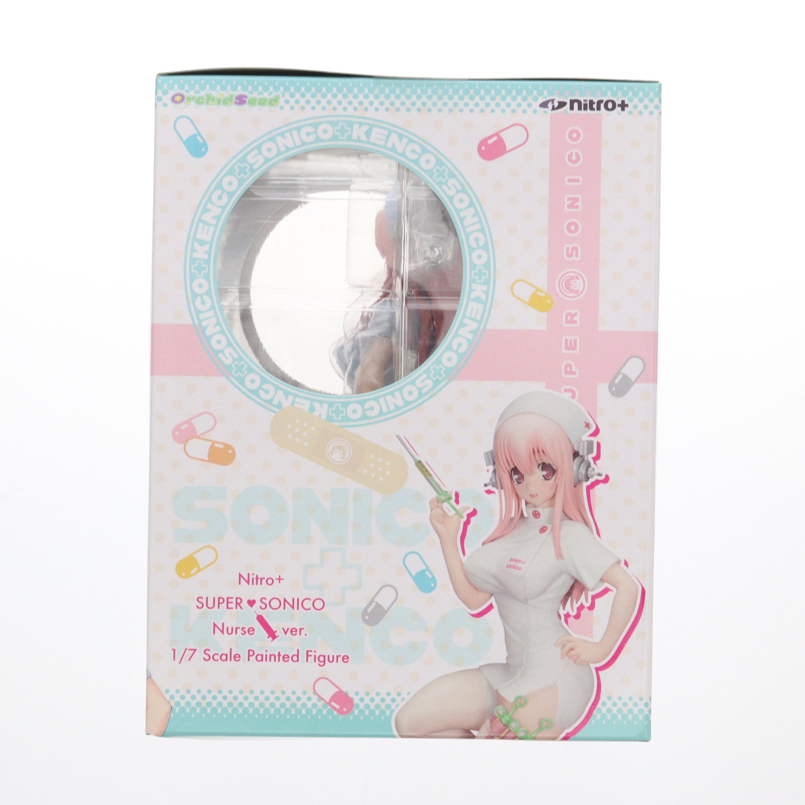 【中古即納】[FIG] ワンフェス2012夏限定 すーぱーそに子 -ナースver.- Event Limited Edition NITRO SUPER SONIC(ニトロスーパーソニック) 1/7 完成品 フィギュア オーキッドシード(20120729)