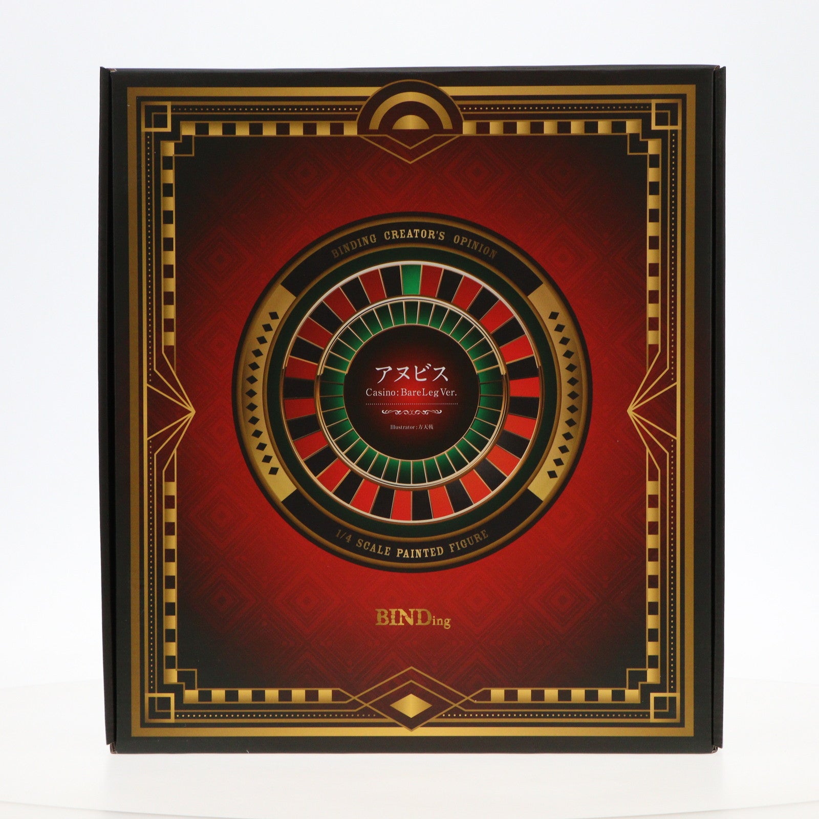 【中古即納】[FIG] クリエイターズコレクション アヌビス Casino:Bare Leg Ver. BINDing クリエイターズ オピニオン 1/4 完成品 フィギュア ネイティブオンラインショップ&FANZA限定 BINDing(バインディング)/ネイティブ(20240531)