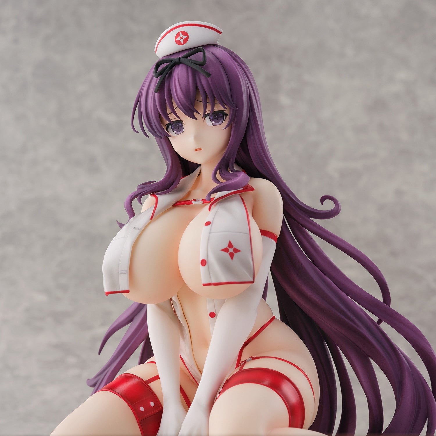 【新品即納】[FIG] 紫(むらさき) セクシーナースVer. シノビマスター 閃乱カグラ NEW LINK 1/4 完成品 フィギュア ホビーストック(20241031)