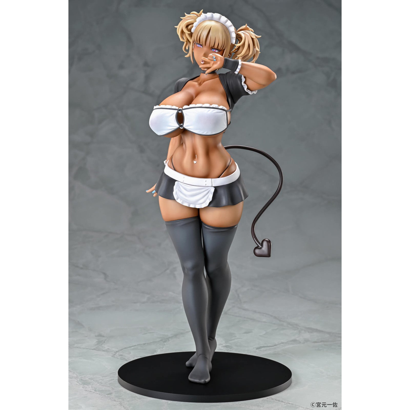 【中古即納】[FIG] 黒ギャルメイド淫魔 ここあ 黒ギャルメイド淫魔、ごしゅを喰う。 1/6 完成品 フィギュア Q-six(キューシックス)(20241130)