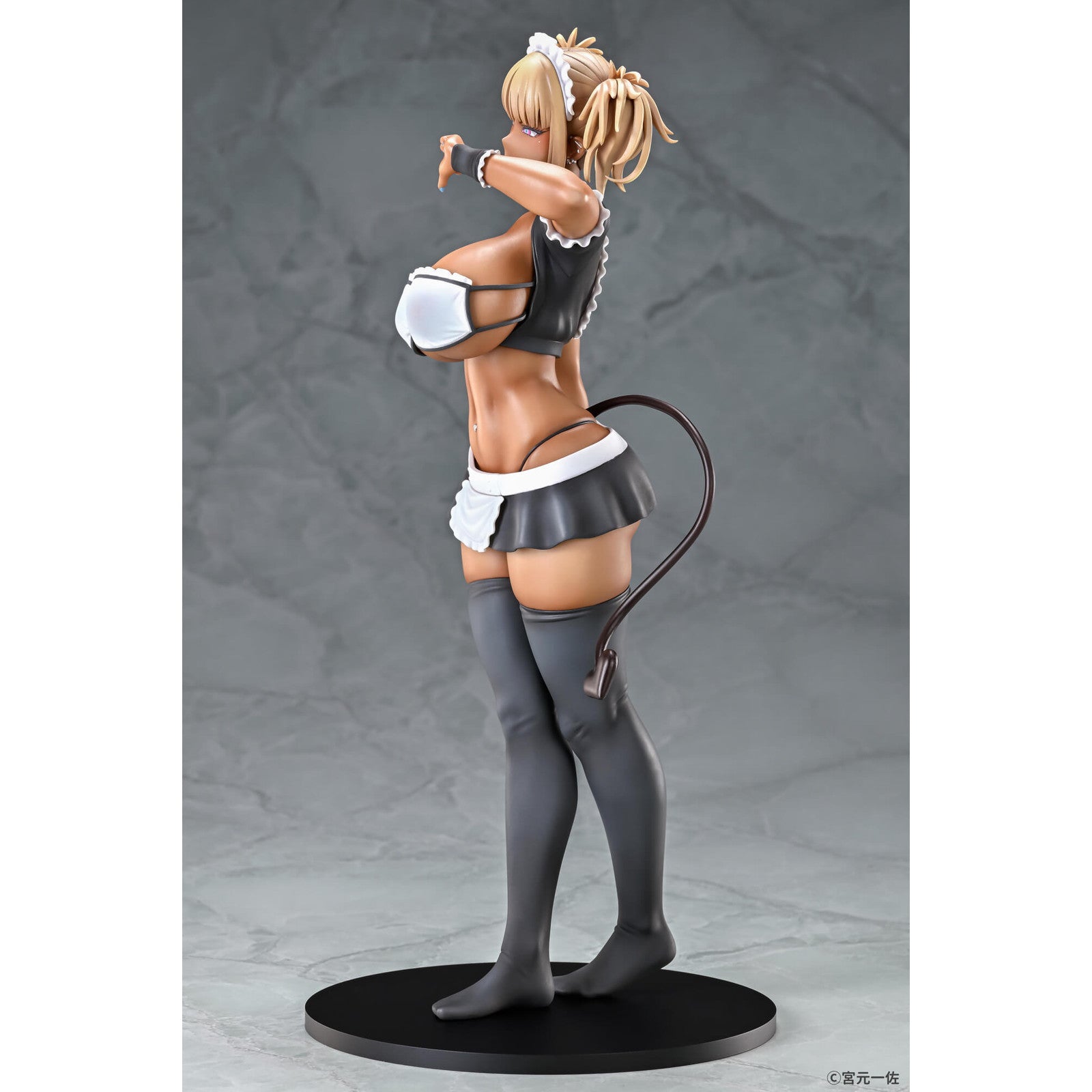 【中古即納】[FIG] 黒ギャルメイド淫魔 ここあ 黒ギャルメイド淫魔、ごしゅを喰う。 1/6 完成品 フィギュア Q-six(キューシックス)(20241130)