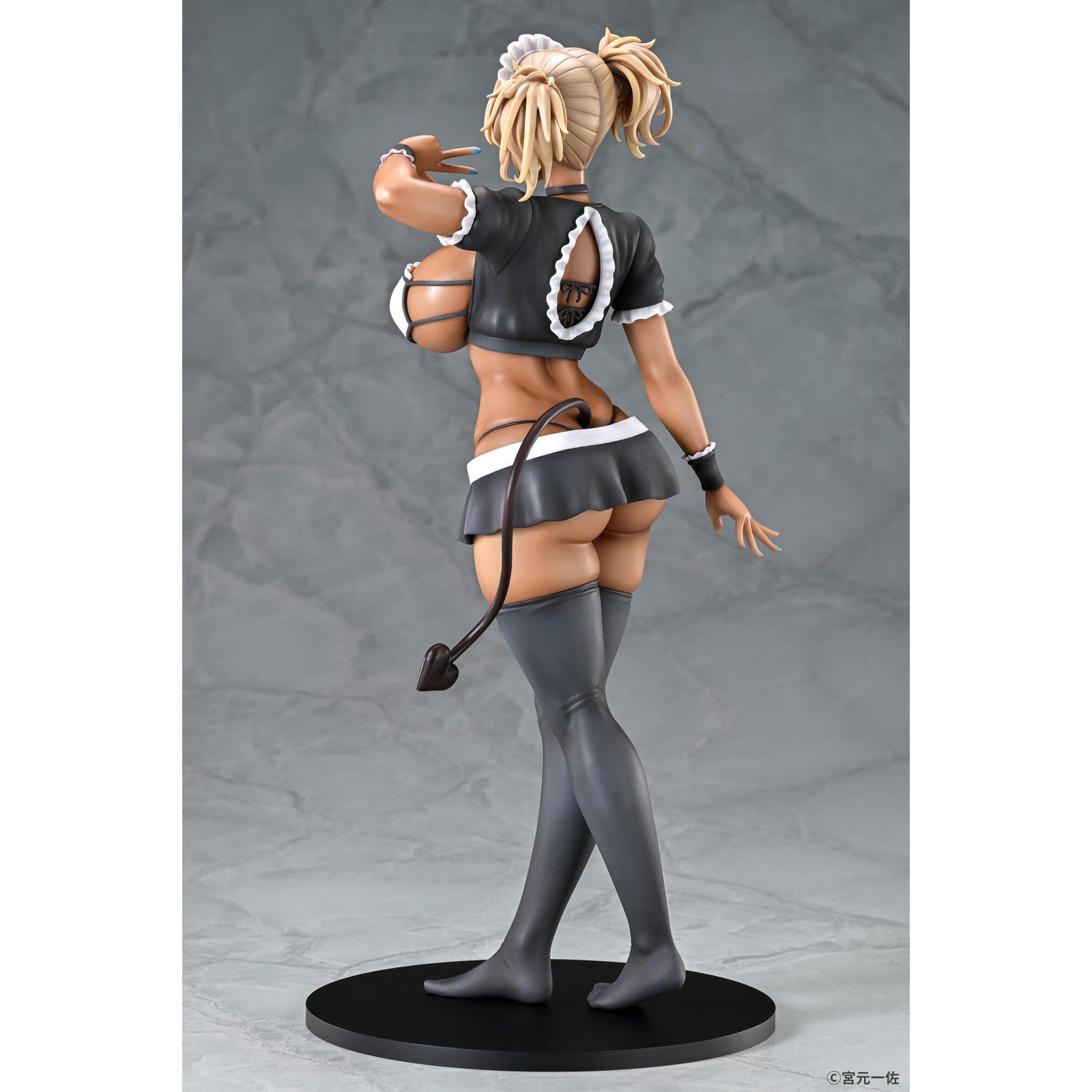 【中古即納】[FIG] 黒ギャルメイド淫魔 ここあ 黒ギャルメイド淫魔、ごしゅを喰う。 1/6 完成品 フィギュア Q-six(キューシックス)(20241130)