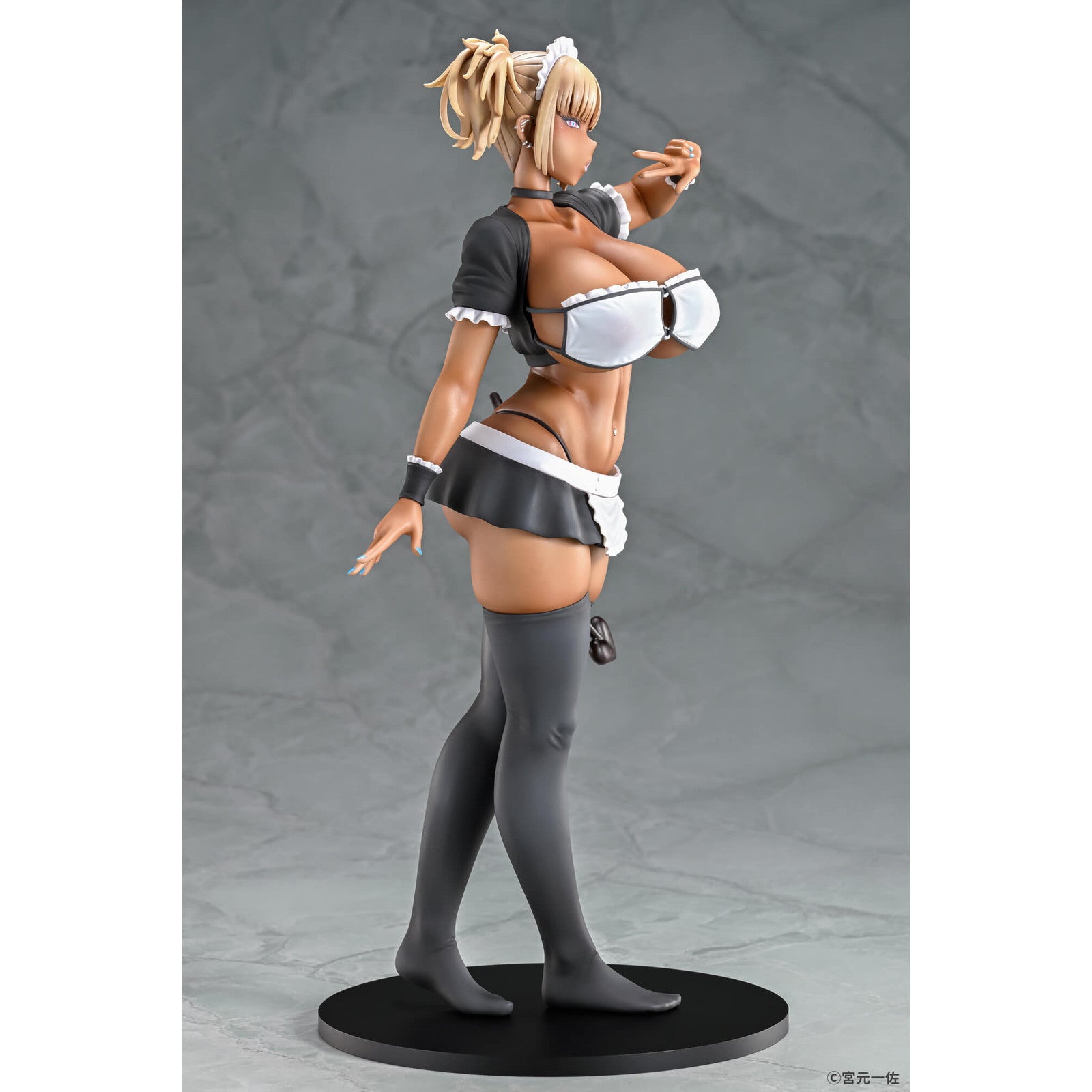 【中古即納】[FIG] 黒ギャルメイド淫魔 ここあ 黒ギャルメイド淫魔、ごしゅを喰う。 1/6 完成品 フィギュア Q-six(キューシックス)(20241130)