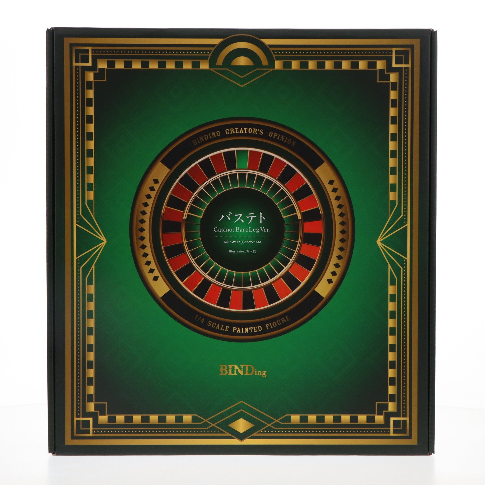 【中古即納】[FIG] クリエイターズコレクション バステト Casino:Bare Leg Ver. BINDing クリエイターズ オピニオン 1/4 完成品 フィギュア ネイティブオンラインショップ&FANZA限定 BINDing(バインディング)/ネイティブ(20240630)