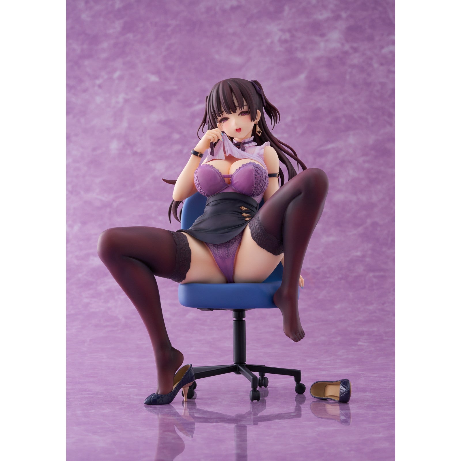 【新品即納】[FIG] みちきんぐ 安里さん(あざとさん) 1/6 完成品 フィギュア Bishop's Rondo(ビショップスロンド)(20241231)