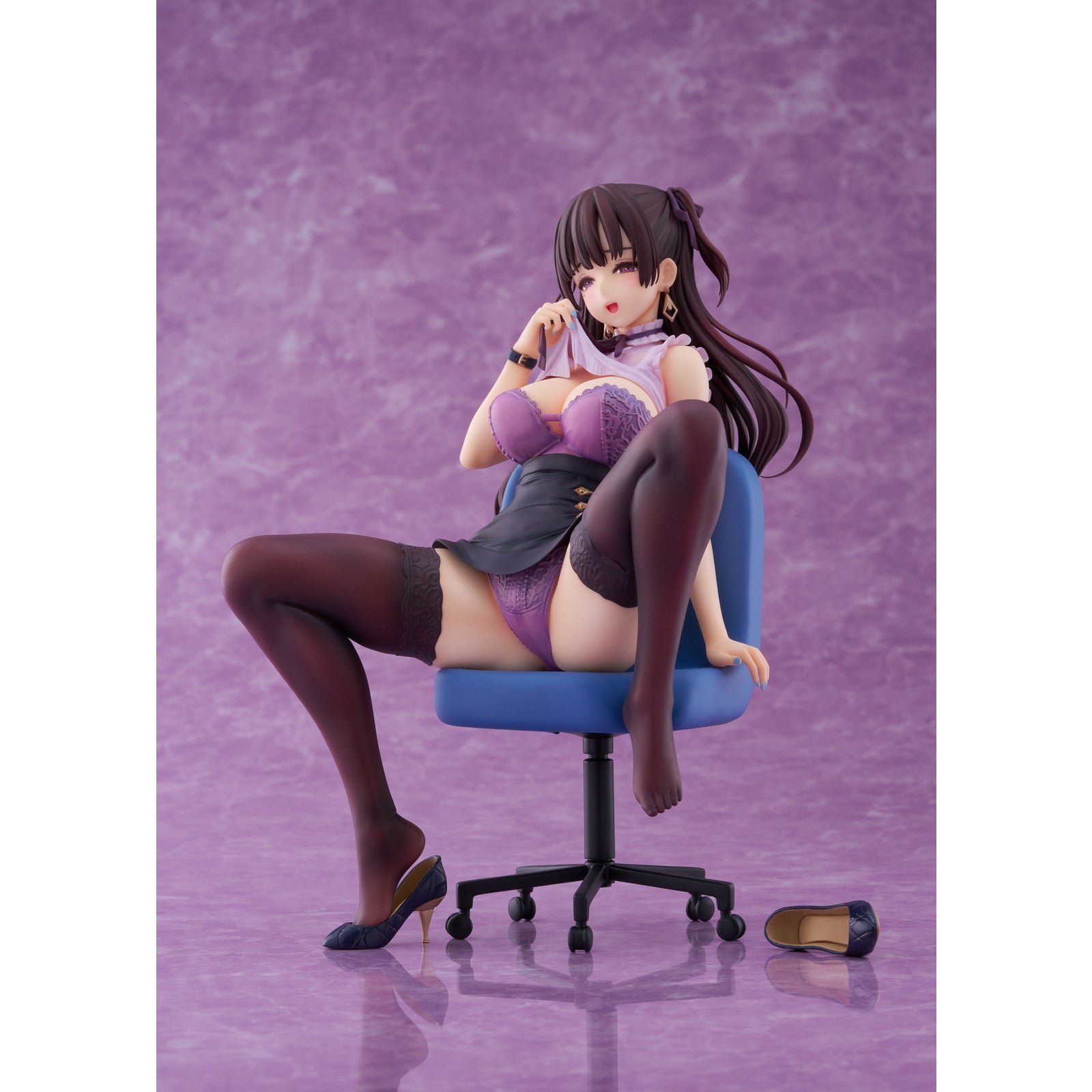 【新品即納】[FIG] みちきんぐ 安里さん(あざとさん) 1/6 完成品 フィギュア Bishop's Rondo(ビショップスロンド)(20241231)