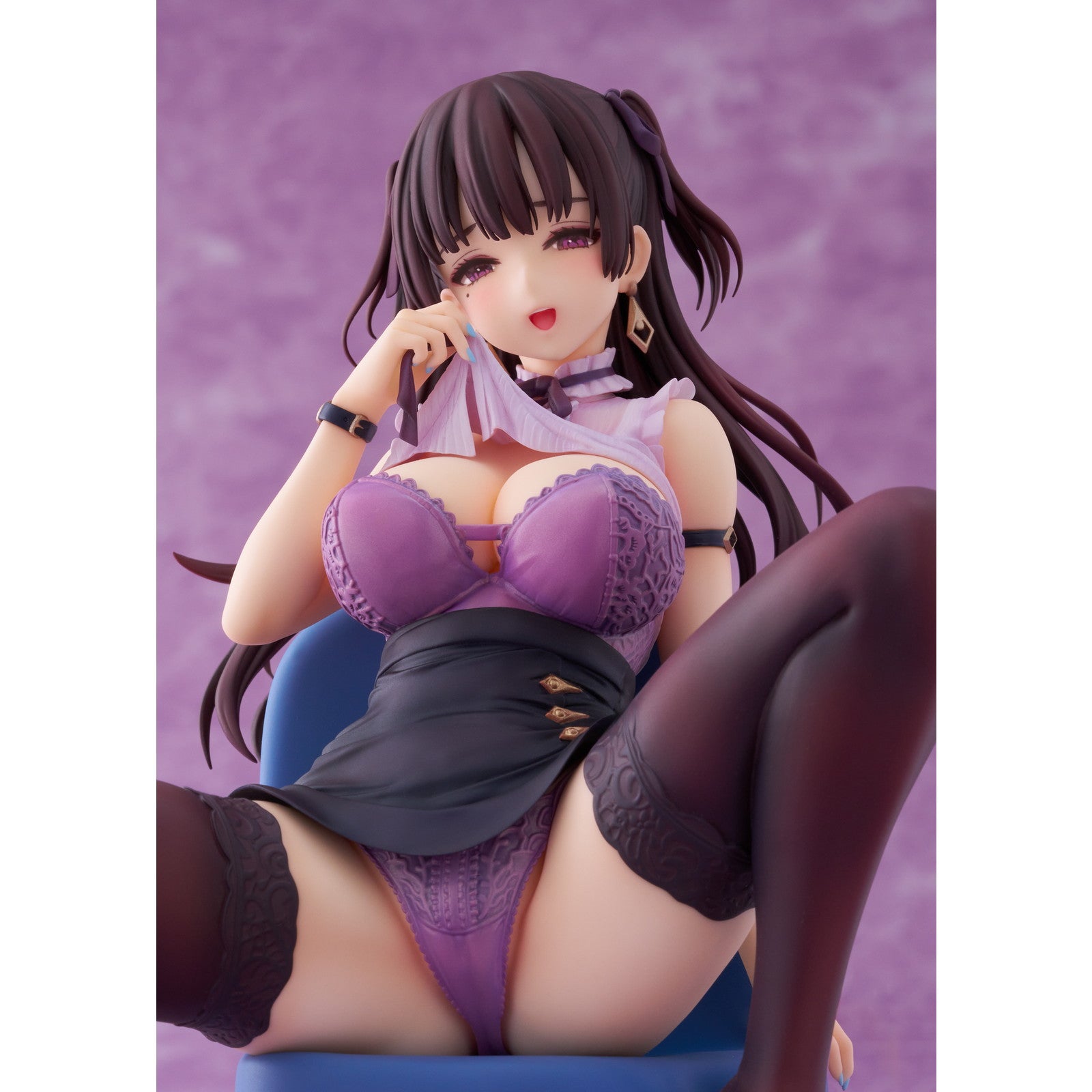 【新品即納】[FIG] みちきんぐ 安里さん(あざとさん) 1/6 完成品 フィギュア Bishop's Rondo(ビショップスロンド)(20241231)