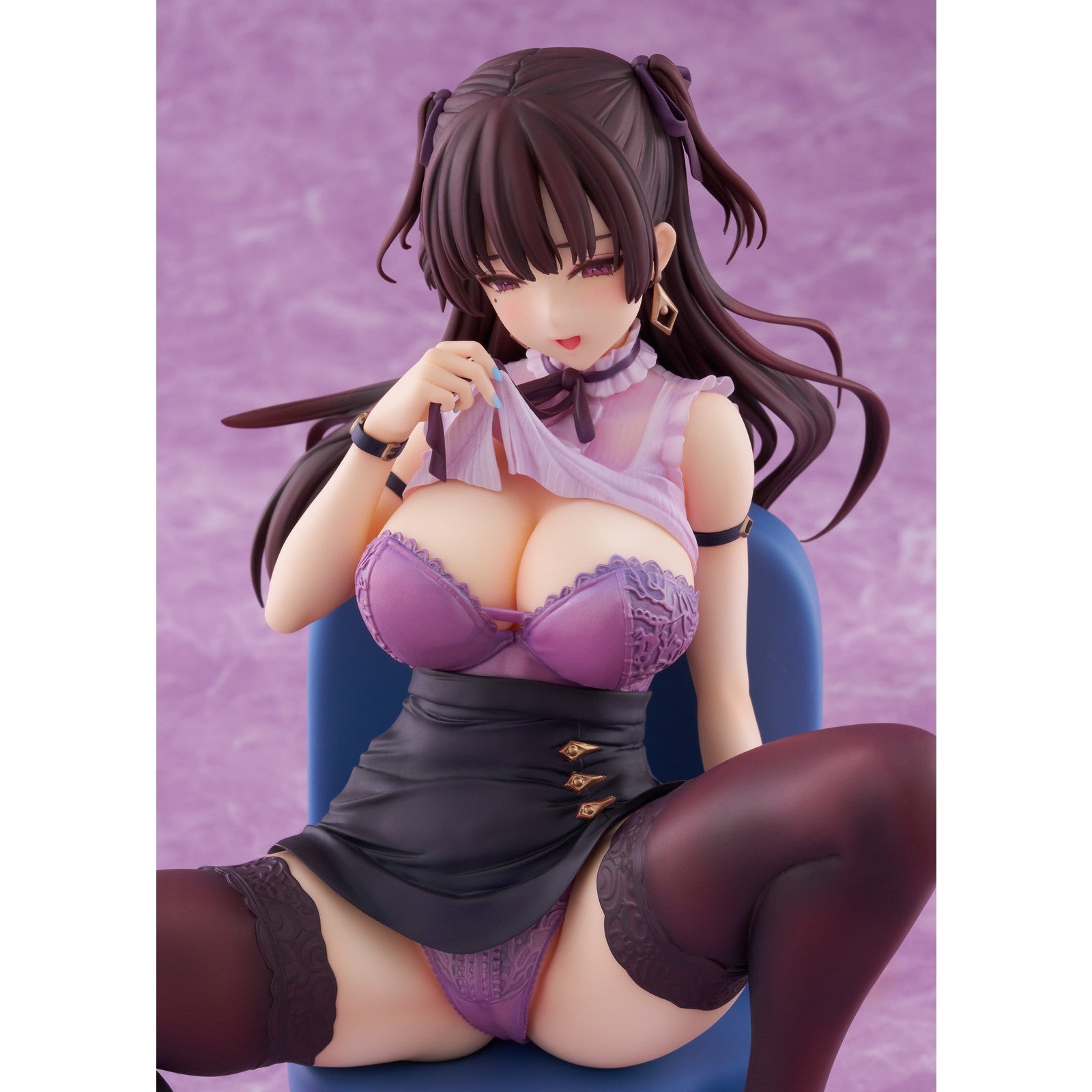 【新品即納】[FIG] みちきんぐ 安里さん(あざとさん) 1/6 完成品 フィギュア Bishop's Rondo(ビショップスロンド)(20241231)