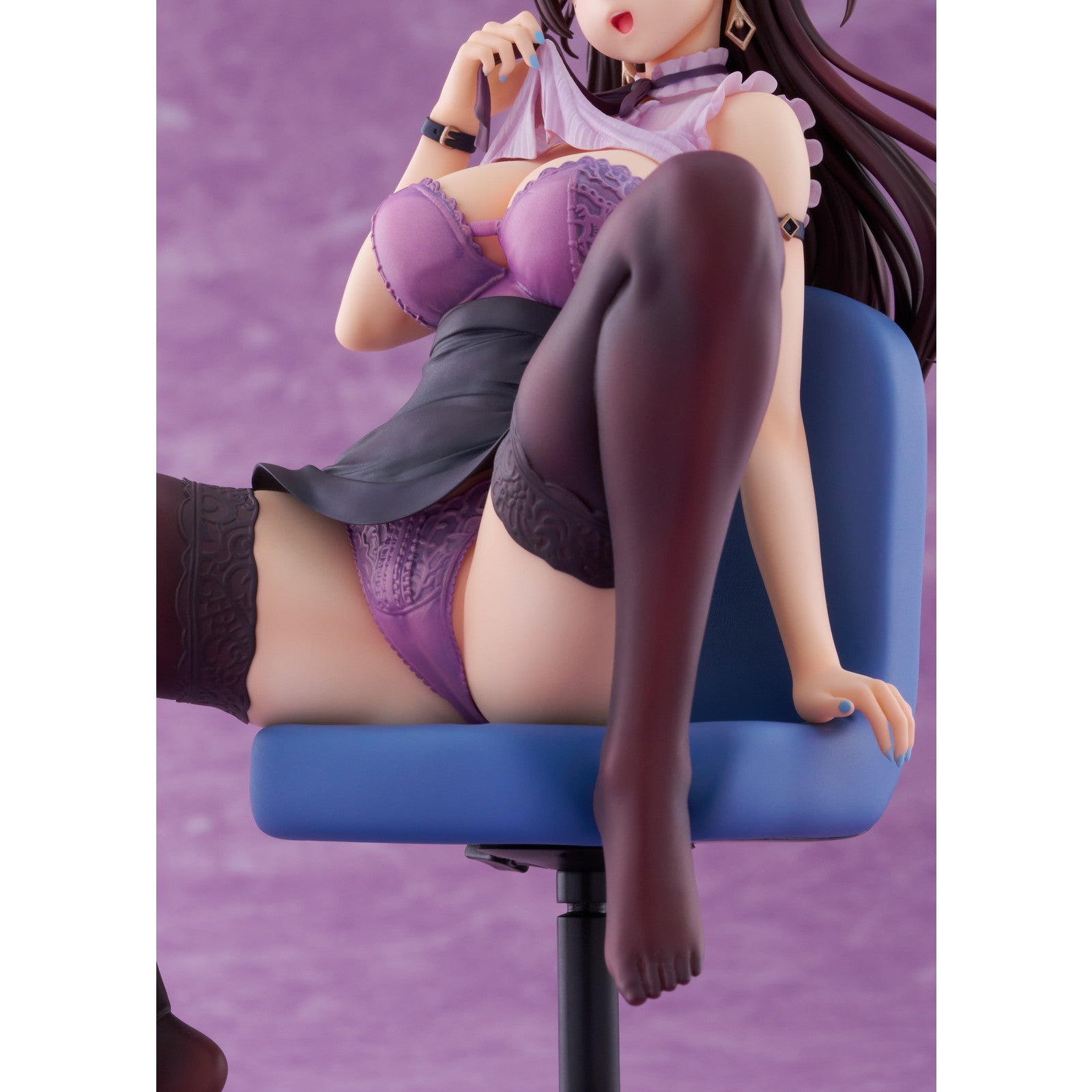 【新品即納】[FIG] みちきんぐ 安里さん(あざとさん) 1/6 完成品 フィギュア Bishop's Rondo(ビショップスロンド)(20241231)