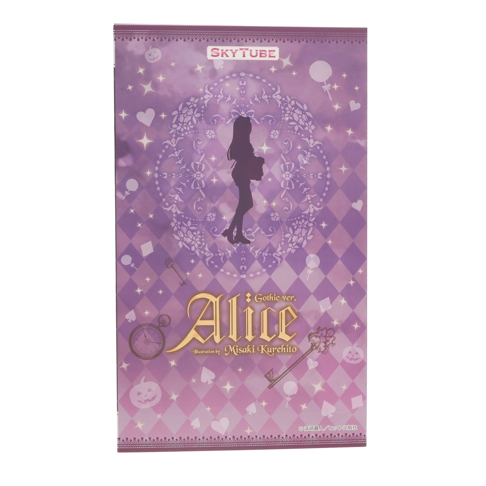 【中古即納】[FIG] あみあみ限定特典付属 Alice(アリス) illustration by 深崎暮人 Gothic ver. コミック阿吽 1/6 完成品 フィギュア(AX-1171) SkyTube(スカイチューブ)(20210226)