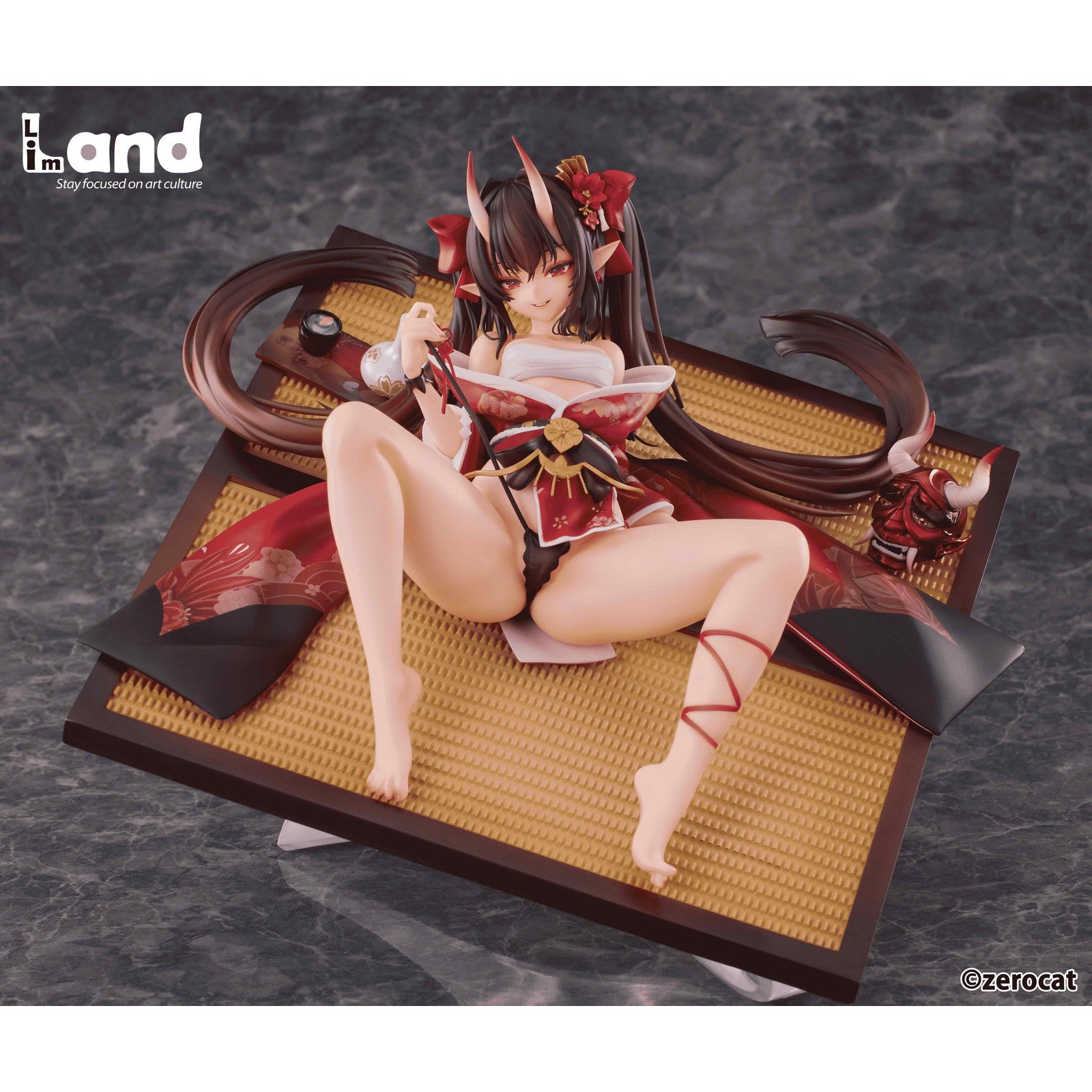 【新品即納】[FIG] 色紙付属 oni girl(オニガール) original illust(オリジナルイラスト) 1/6 完成品 フィギュア Lim Land(リムランド)(20250531)