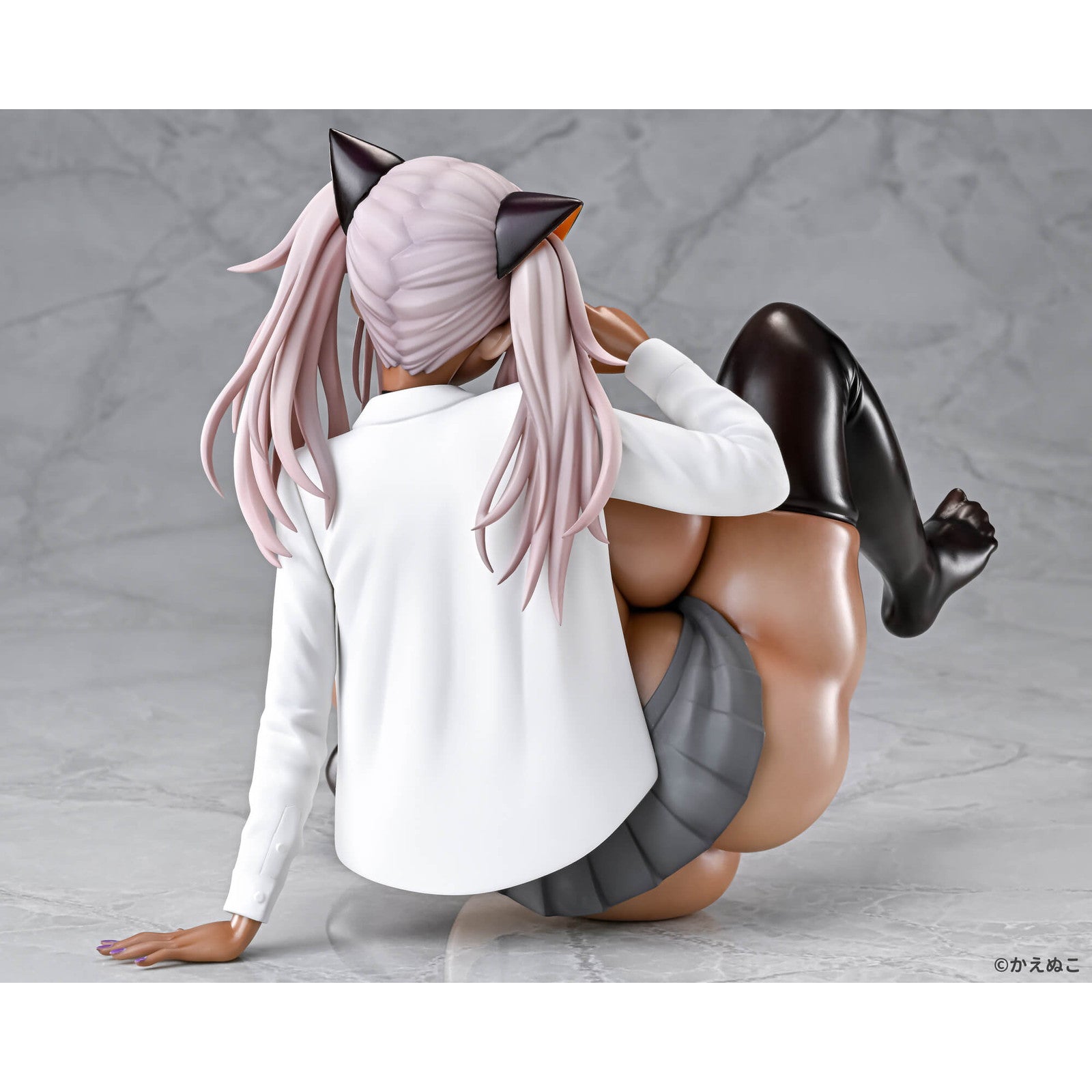 【中古即納】[FIG] JK ミヤちゃん 黒ギャルver. 即ハメできちゃうJKミヤちゃん 1/5 完成品 フィギュア Q-six(キューシックス)(20250531)
