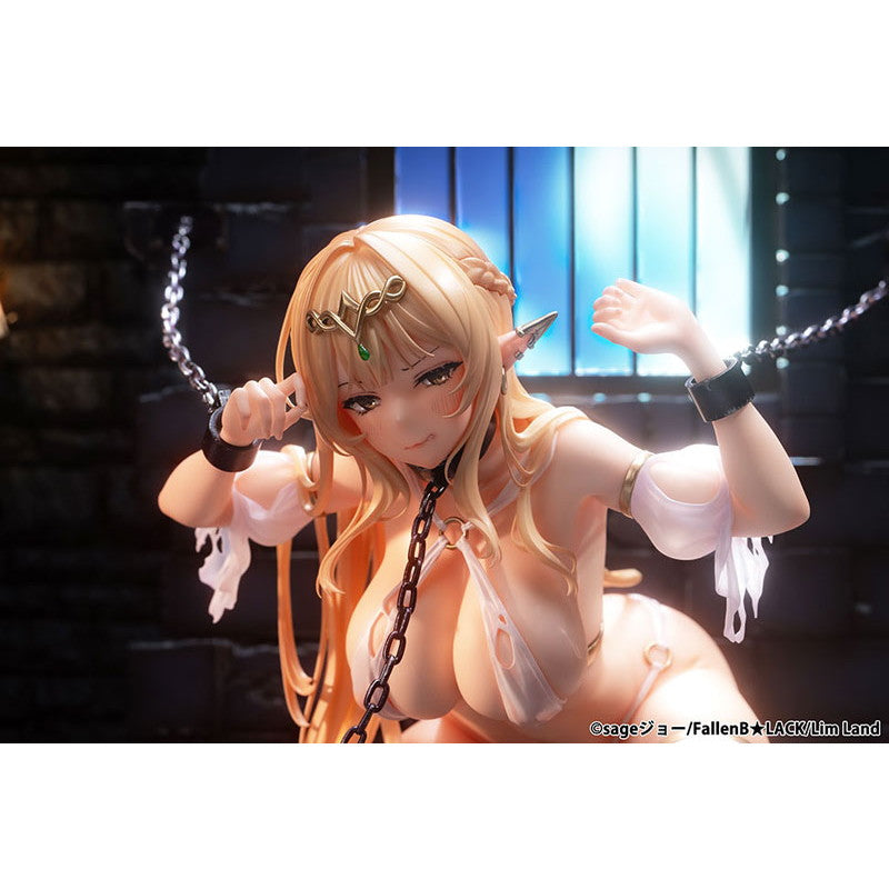 【新品即納】[FIG] タペストリー付属 ハイエルフ女王アイリーン(通常版) 傭兵団の気高き性奴隷 1/6 完成品 フィギュア Lim Land(リムランド)(20250531)