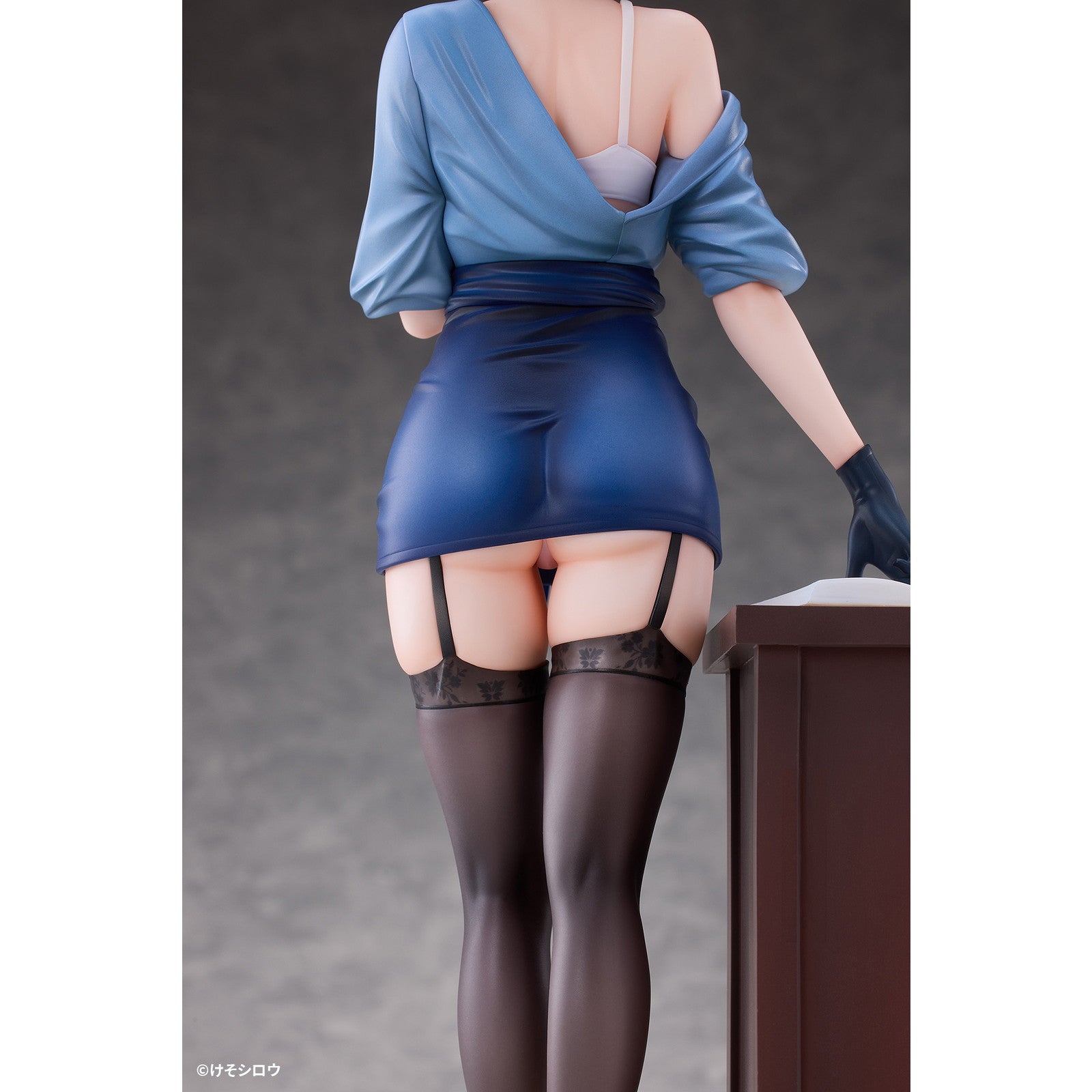 【新品即納】[FIG] タペストリー&色紙付属 唐突に脱ぎだす天然美術教師 瑠美(るみ) illustration by けそシロウ 1/6 完成品 フィギュア HanaBee(ハナビー)(20250831)