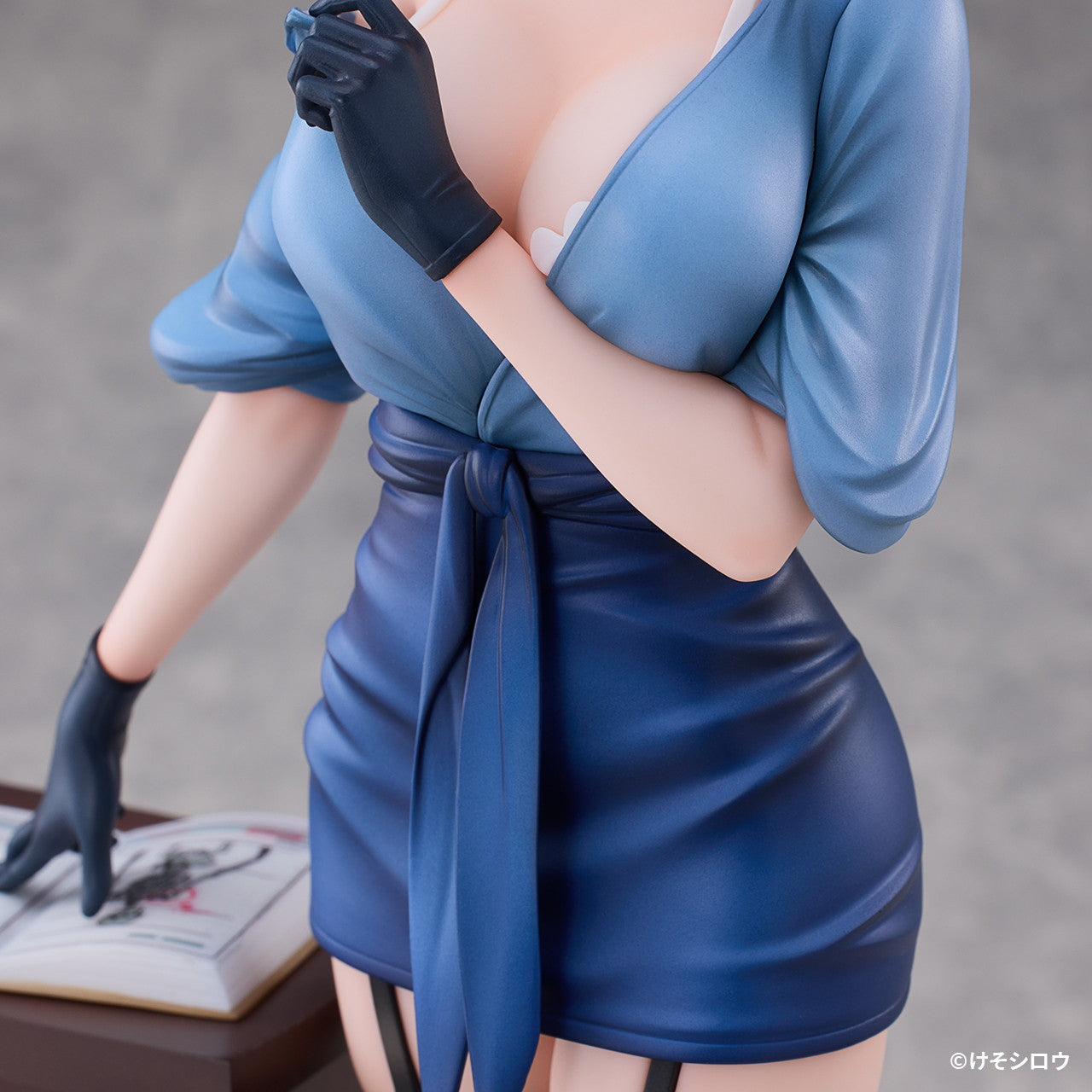 【新品即納】[FIG] タペストリー&色紙付属 唐突に脱ぎだす天然美術教師 瑠美(るみ) illustration by けそシロウ 1/6 完成品 フィギュア HanaBee(ハナビー)(20250831)