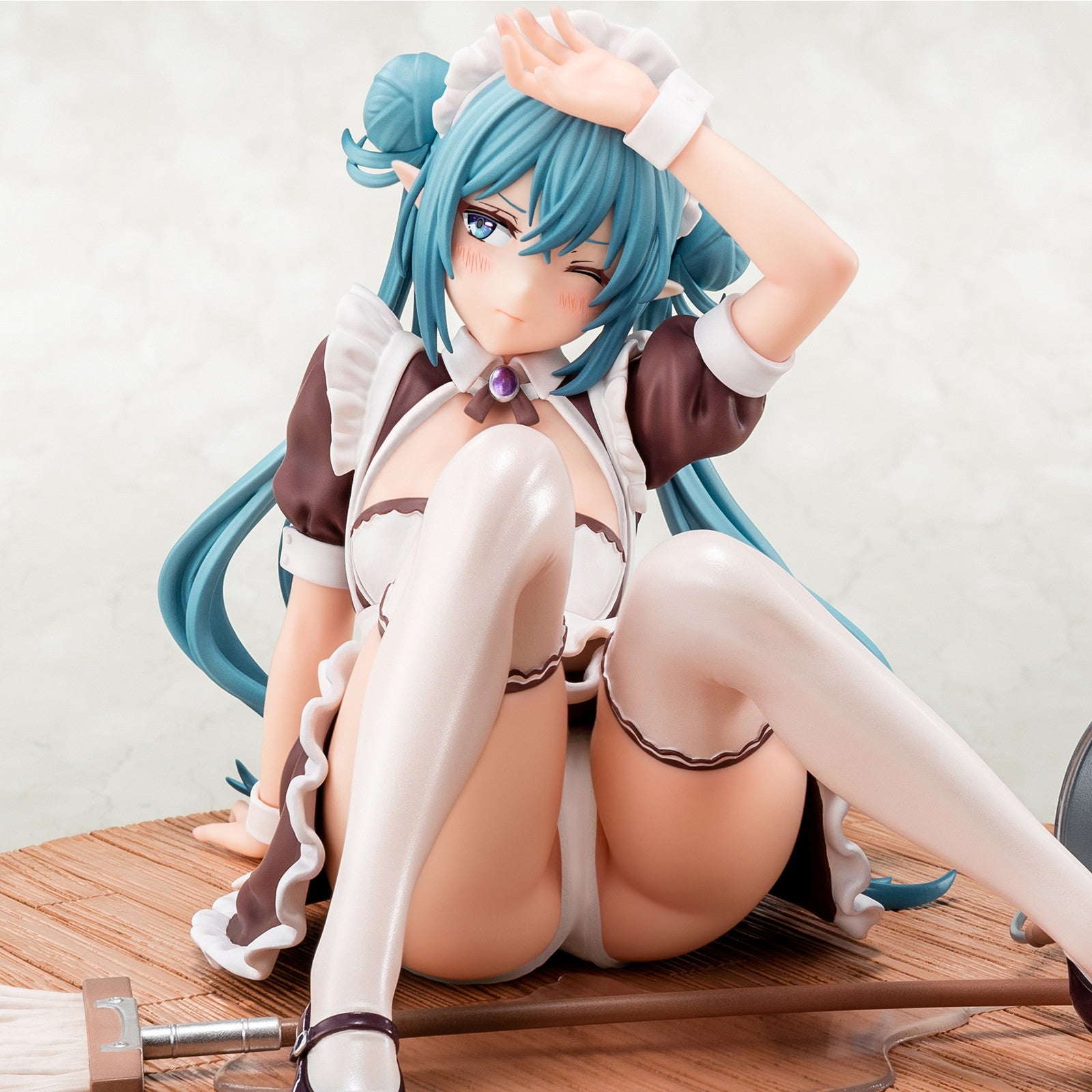 【新品即納】[FIG] ライム エルフメイドさんのご奉仕 1/6 完成品 フィギュア 箱入り娘(20250531)