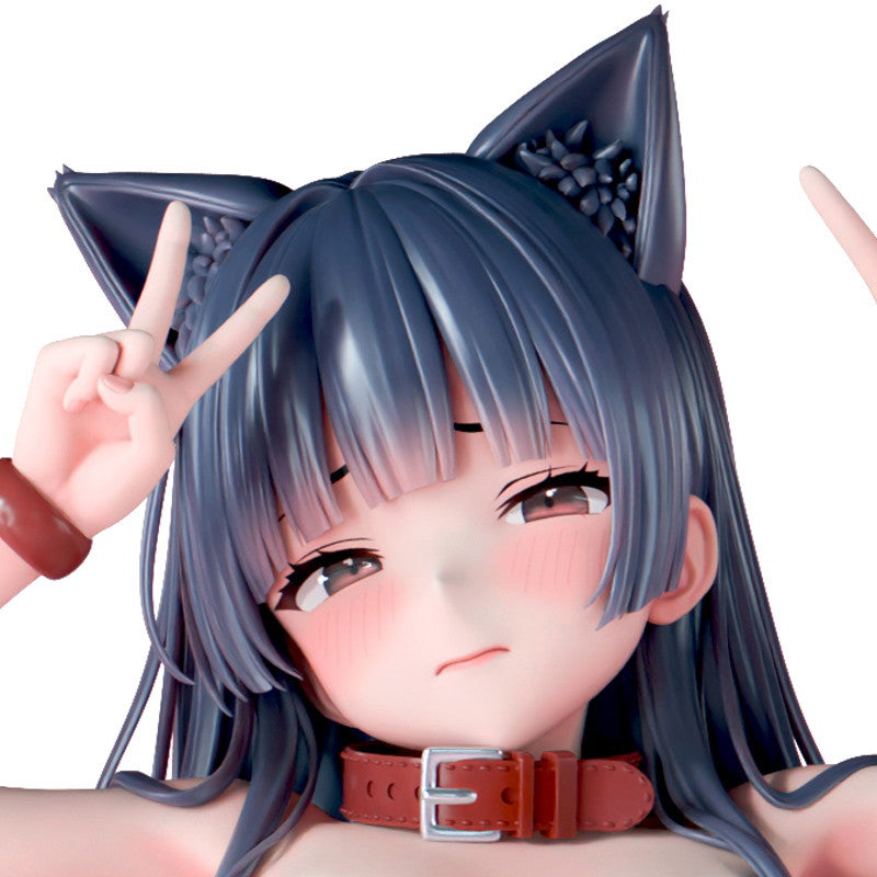 【予約安心出荷】[FIG] 肉感少女 黒猫娘のおねだり 天音こゆき(あまねこゆき) 1/5 完成品 フィギュア インサイト(2025年7月)