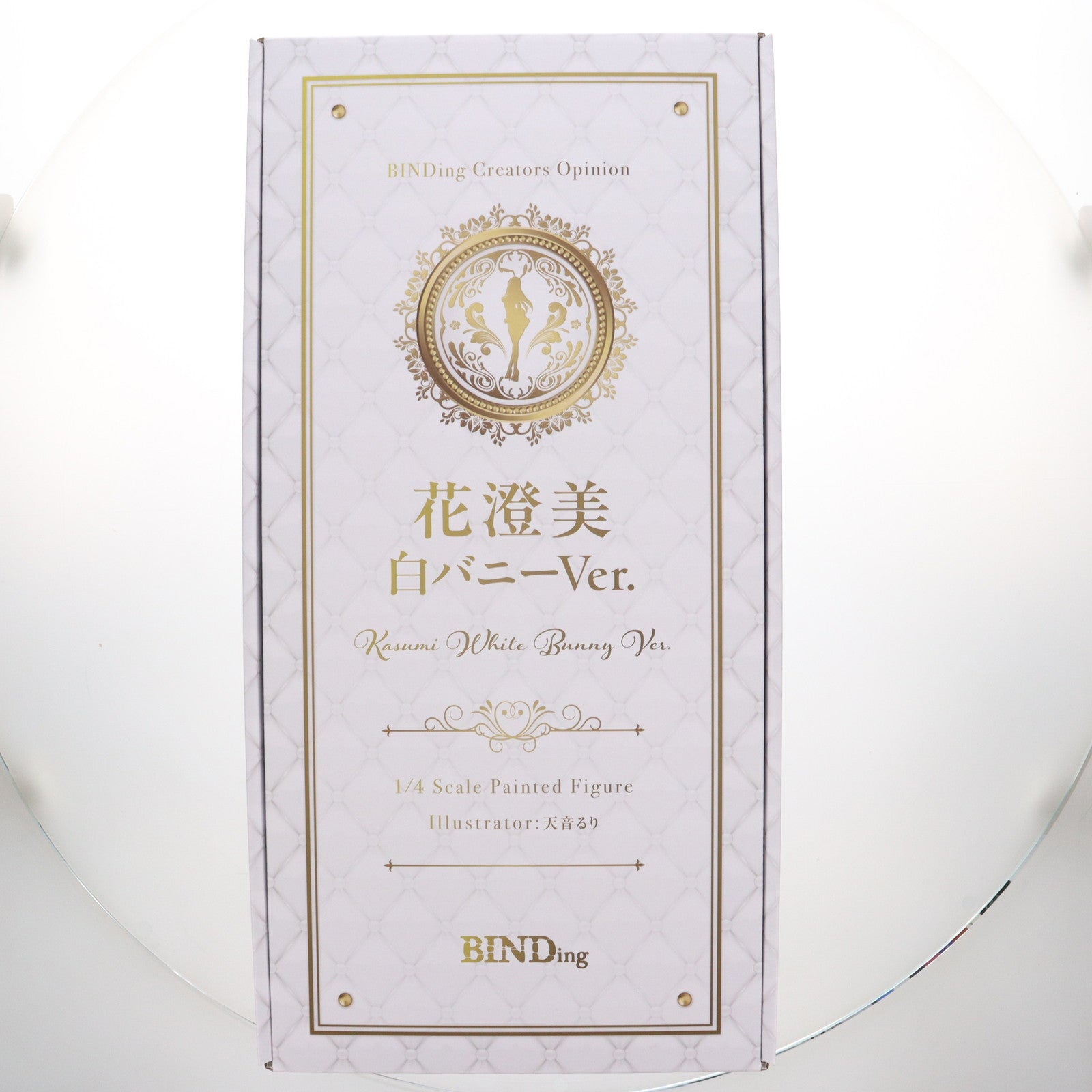 【中古即納】[FIG] ネイティブクリエイターズコレクション 花澄美(かすみ) 白バニーVer. BINDing クリエイターズ オピニオン 1/4 完成品 フィギュア BINDing(バインディング)/ネイティブ(20250403)