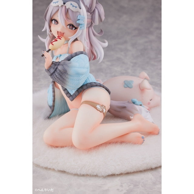 【予約安心出荷】[FIG] 色紙付属 おやすみおおかみ 灰乃(はいの) 豪華版 illustration by へんりいだ 1/6 完成品 フィギュア Vivify(ビビファイ)(2026年7月)